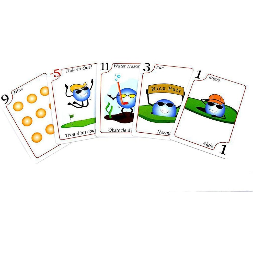 Play Nine Board Game Party Card Game The Card Game of Golf