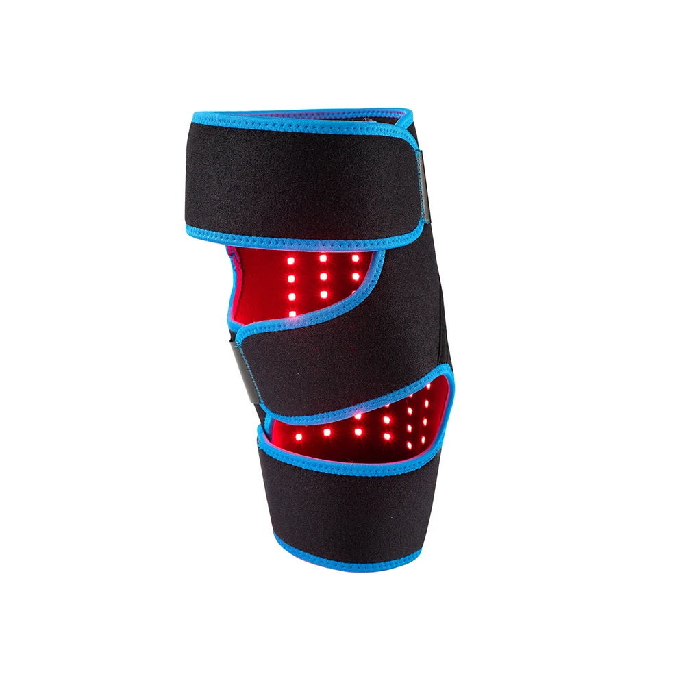 (Grey) LED Light  Infrared Therapy for Knee and Elbow Protection Home  Wearable Therapy Pad for Joint Pain and Shoulder Protection