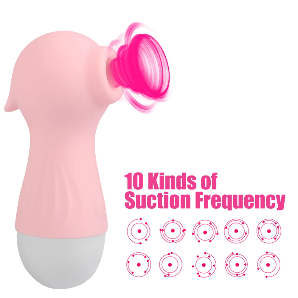 (Yellow) G Spot Sex Toys Sucking Vibrator Vagina Vibrating Sucker 10 Speeds Clitoris Orgasm Adult Toy for Women Massage Masturbation Stick Female Masturbator
