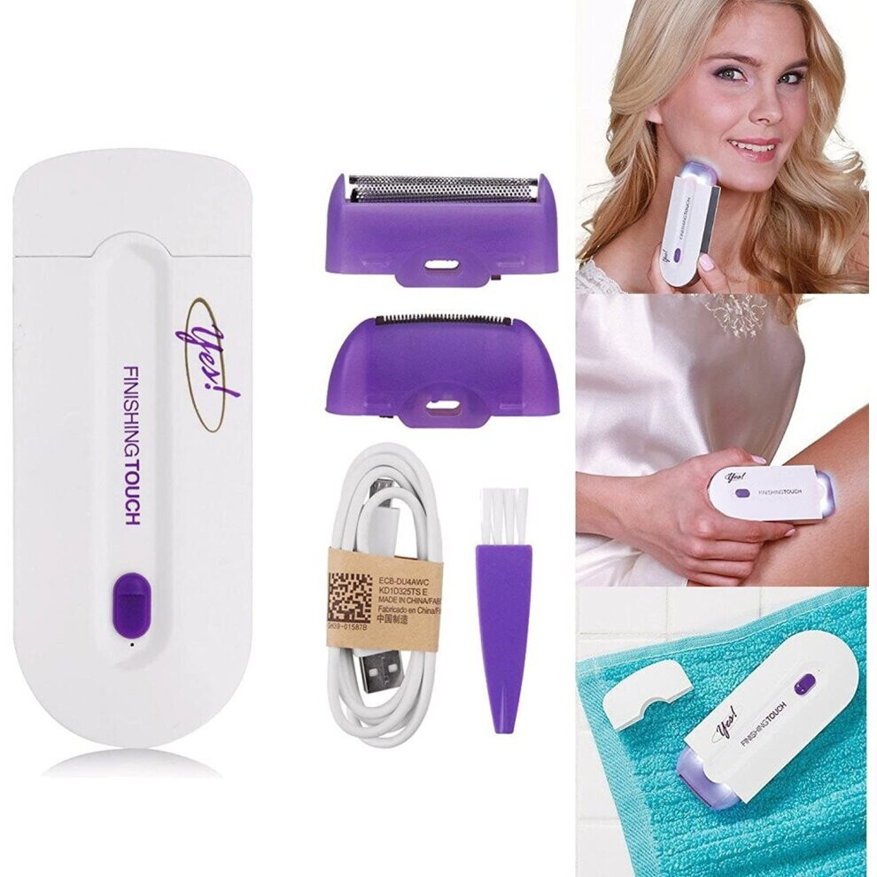 Finishing Touch Hair Remover Pain Free Women Electric Shaver Trimmer