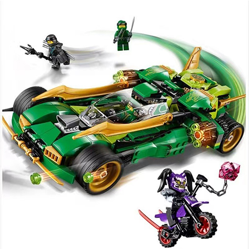 Ninja Nightcrawler Building Kit Classic Model Bricks Sets Building Bricks DIY Construction Enhance Creativity Ideas for Gifts Fit Lego