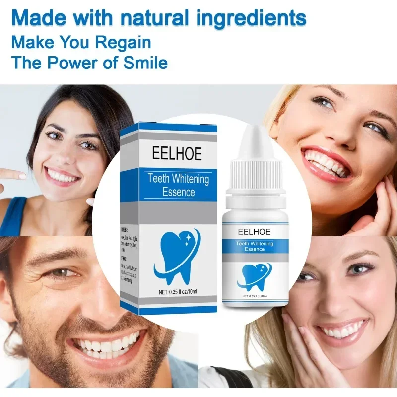 Cleaning Tooth Whitening Essence Teeth Whiteners Effective Remove Plaque Serum Yellow Teeth Tooth Stains Removal Serum Fresh Breath Toothpaste 10ml