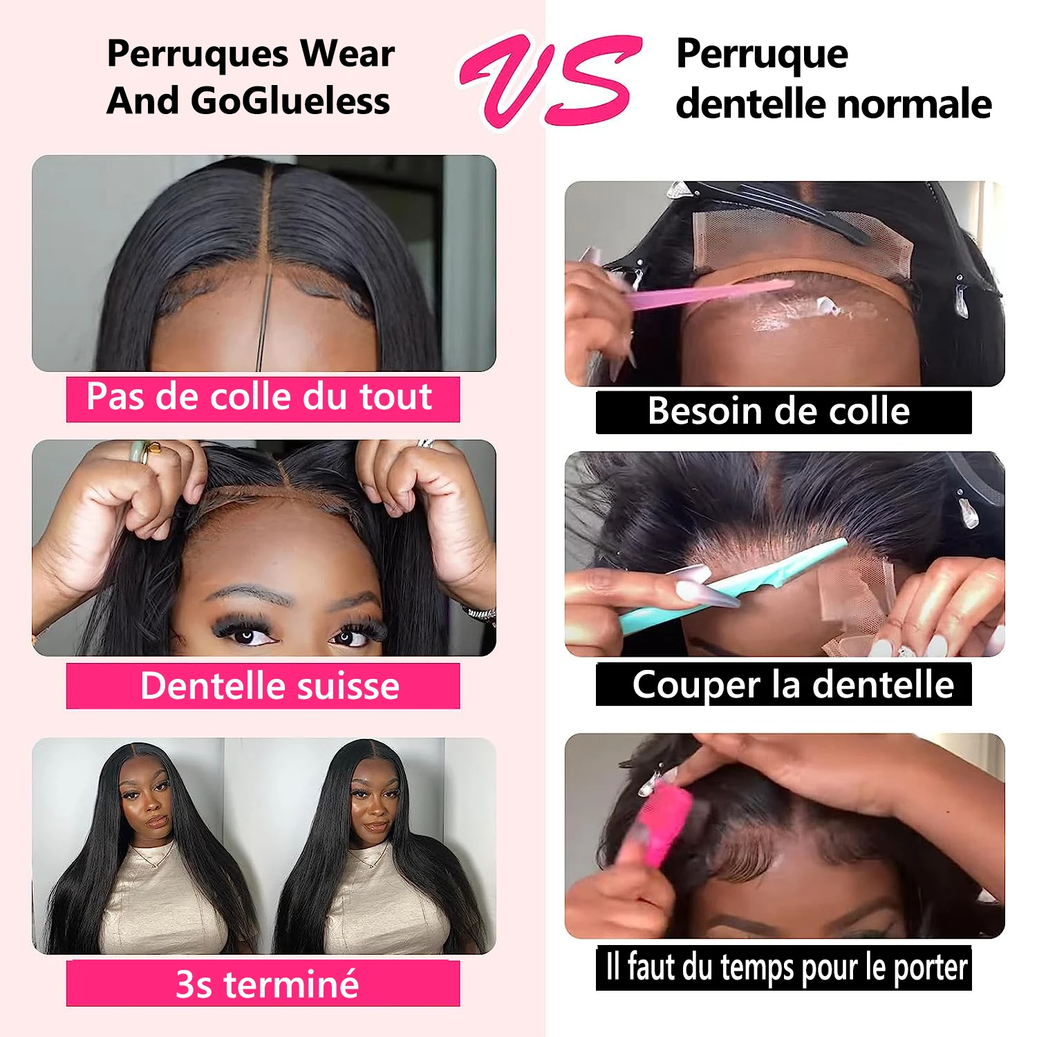 (5x5 Wear Go Lace Wig 16inches) 180 Percent Pre Cut Lace Glueless Wig Wear and Go 6x4 Lace Closure Wigs 5x5 Water Wavy Glueless Frontal Human Hair Wigs For Wome