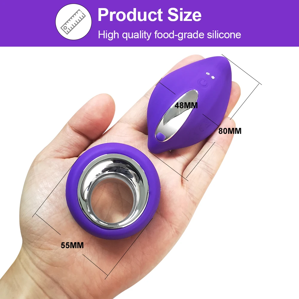 (Rose Red) Wearable Vibrator Wireless G Spot Dildo Clitoris Stimulator Panty Vibrator Female Sex Toys Masturbation Tools Adult Products for Women Couples Age 18
