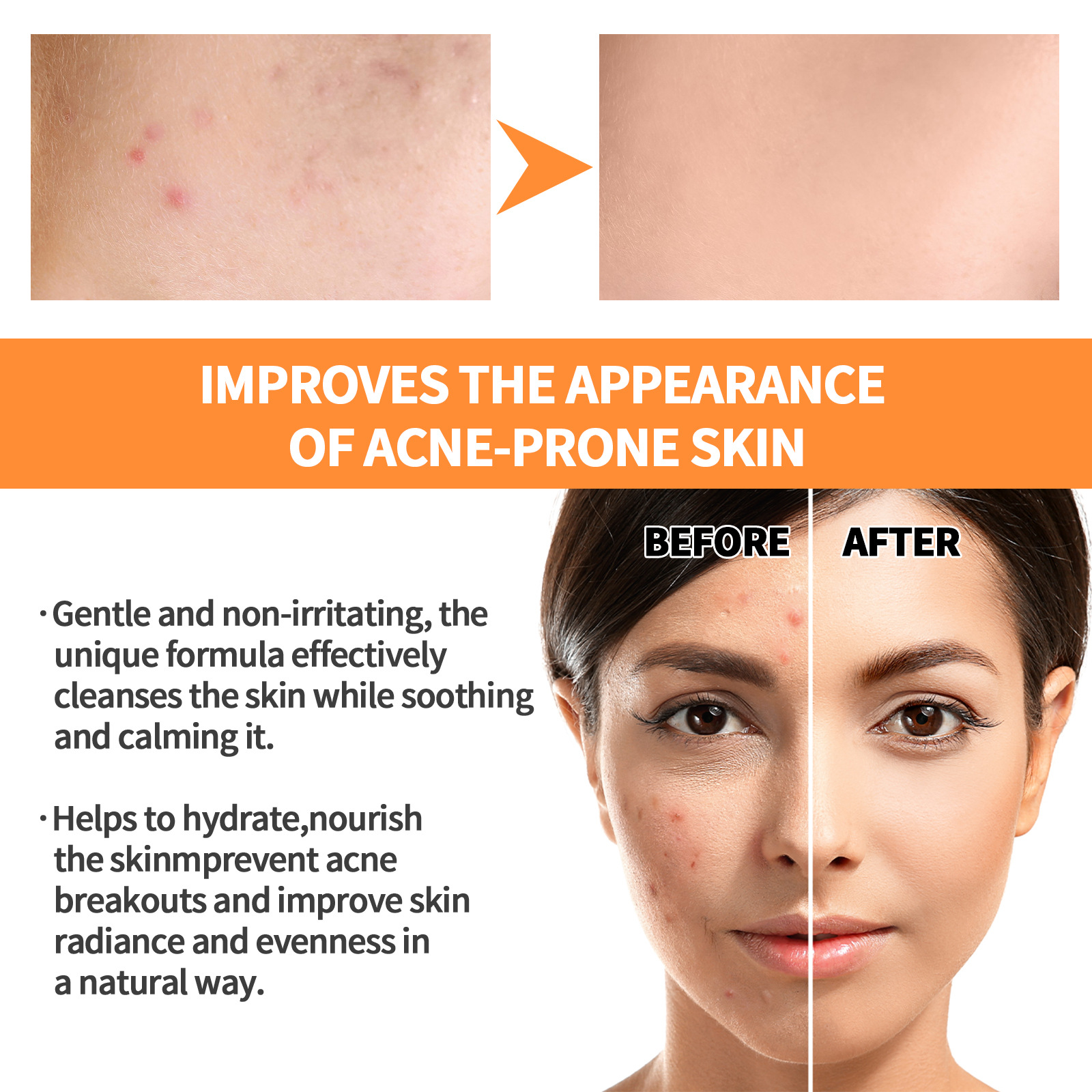 Organic Turmeric Face Mask Stick Deep Cleaning Shrink Pores Hydration Moisturizer Blackhead Remover Acne Scars Reduction Exfoliating Facial Care Mask.