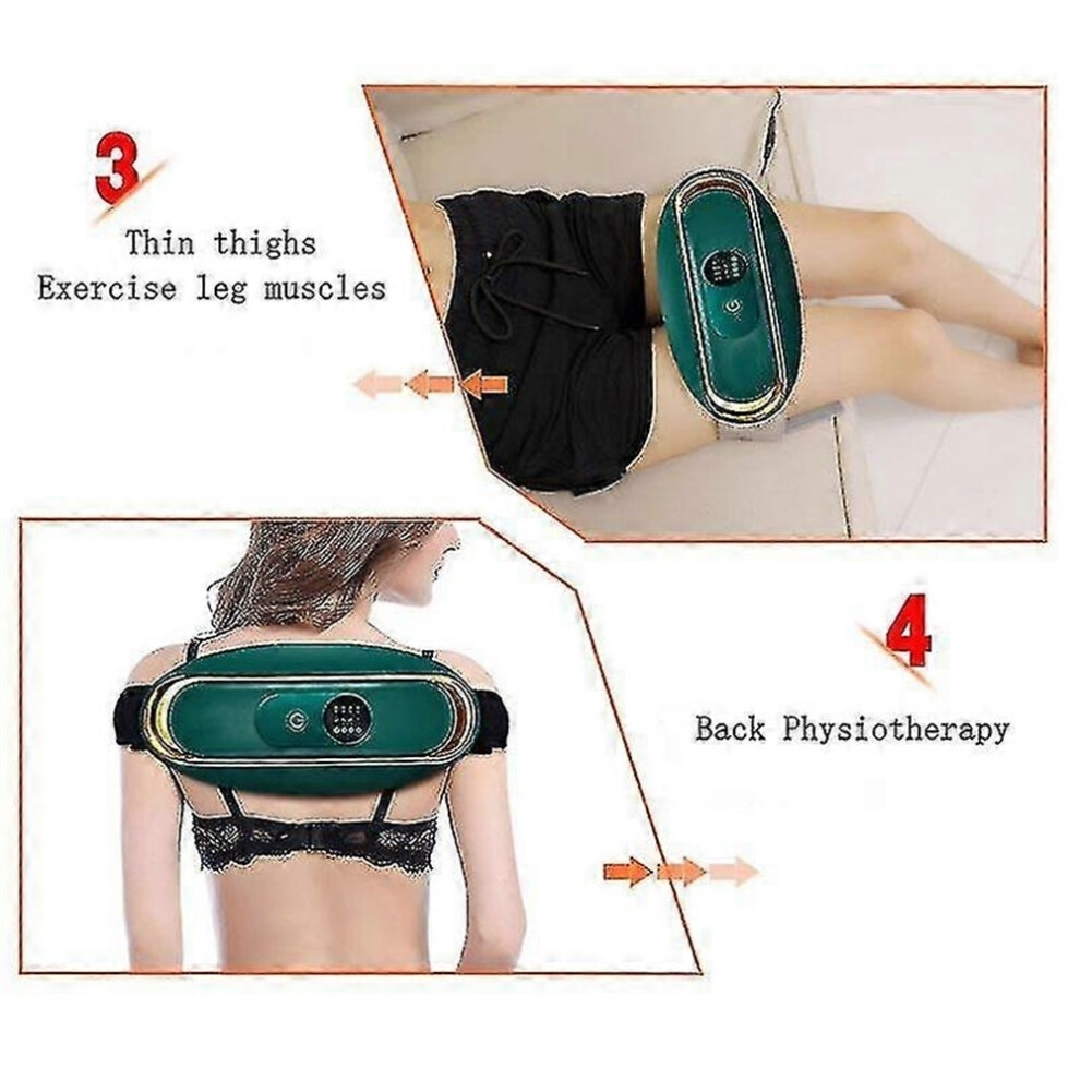 (White) Fat Reduction Artifact Fat Rejection Machine Fitness Sports Equipment Stovepipe Thin Belly Thin Artifact Household Female Fat Rejection Belt