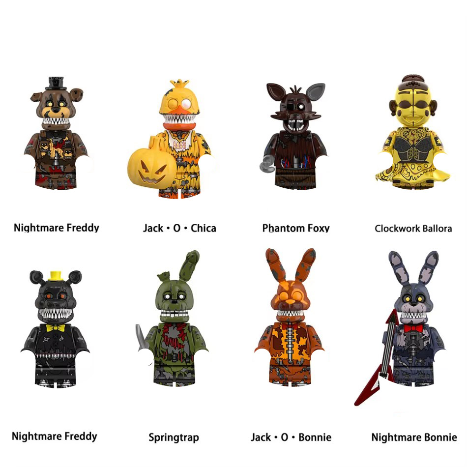 Nights Game Figure Mini Figures Building Blocks Skeleton Thriller Toys Gift Kids Toys Mould King
