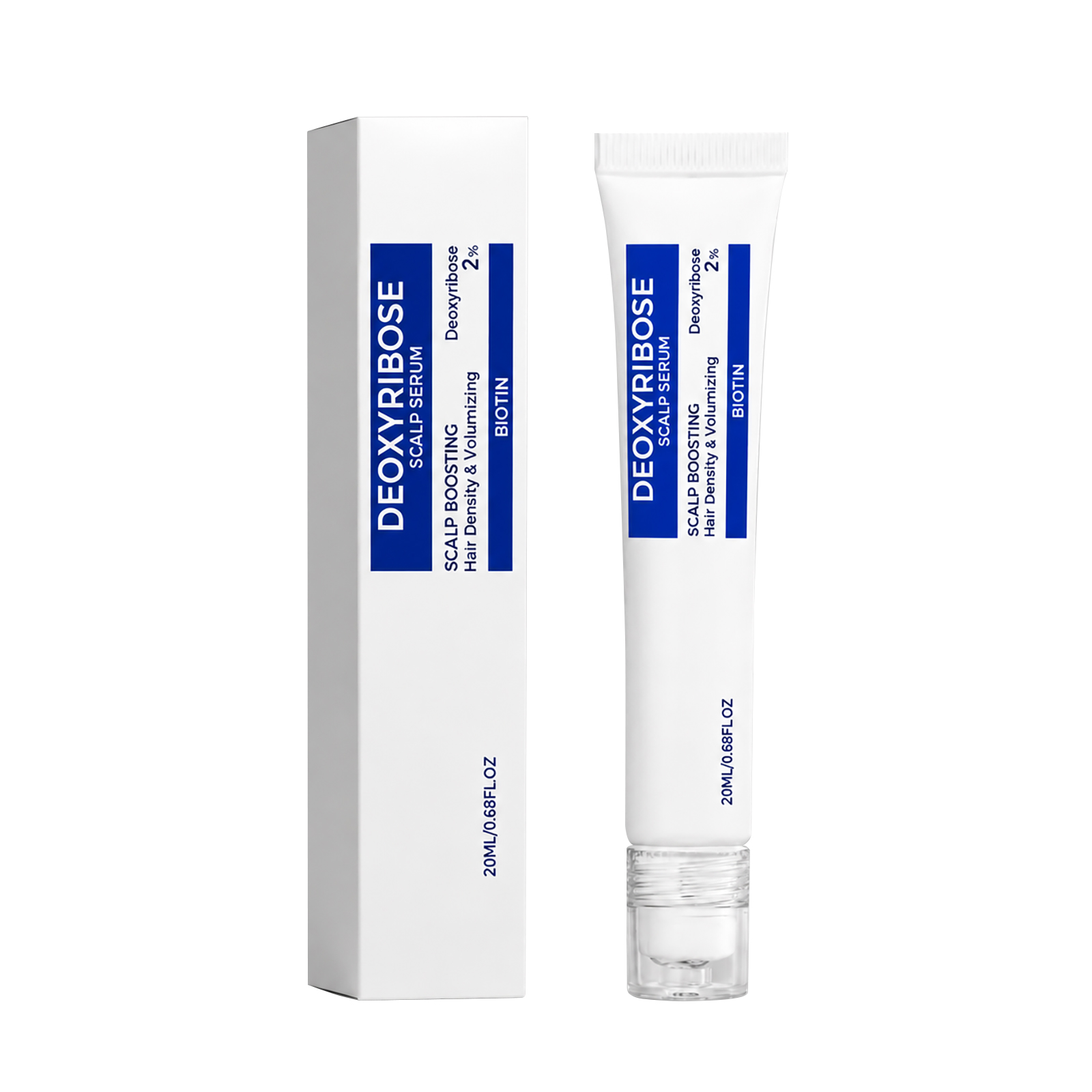Scalp Essence Liquid Mild Fluffy Nourish Smooth Fresh Texture Easy Apply Convenient Roller Repair Hair Strands