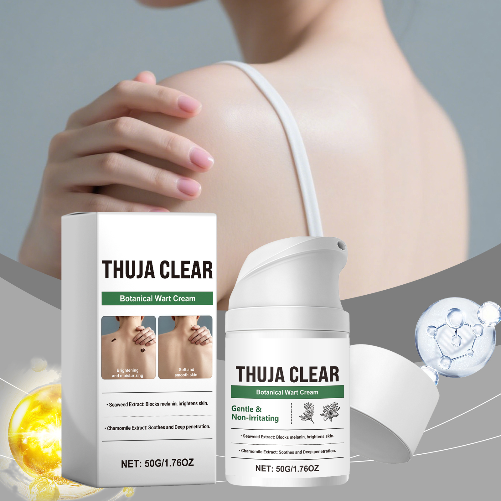 Skin Care Moisturizing Cream Hydrating Light Texture Soft Skin Friendly Daily Care Body Skin Hydrating Lotion