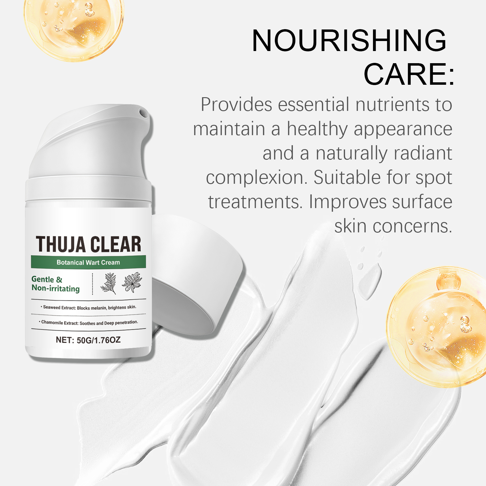 Skin Care Moisturizing Cream Hydrating Light Texture Soft Skin Friendly Daily Care Body Skin Hydrating Lotion