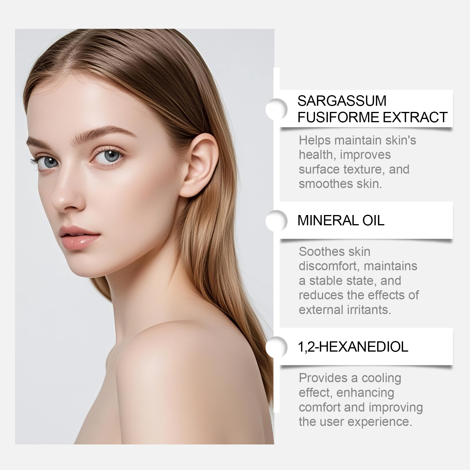 Skin Care Moisturizing Cream Hydrating Light Texture Soft Skin Friendly Daily Care Body Skin Hydrating Lotion