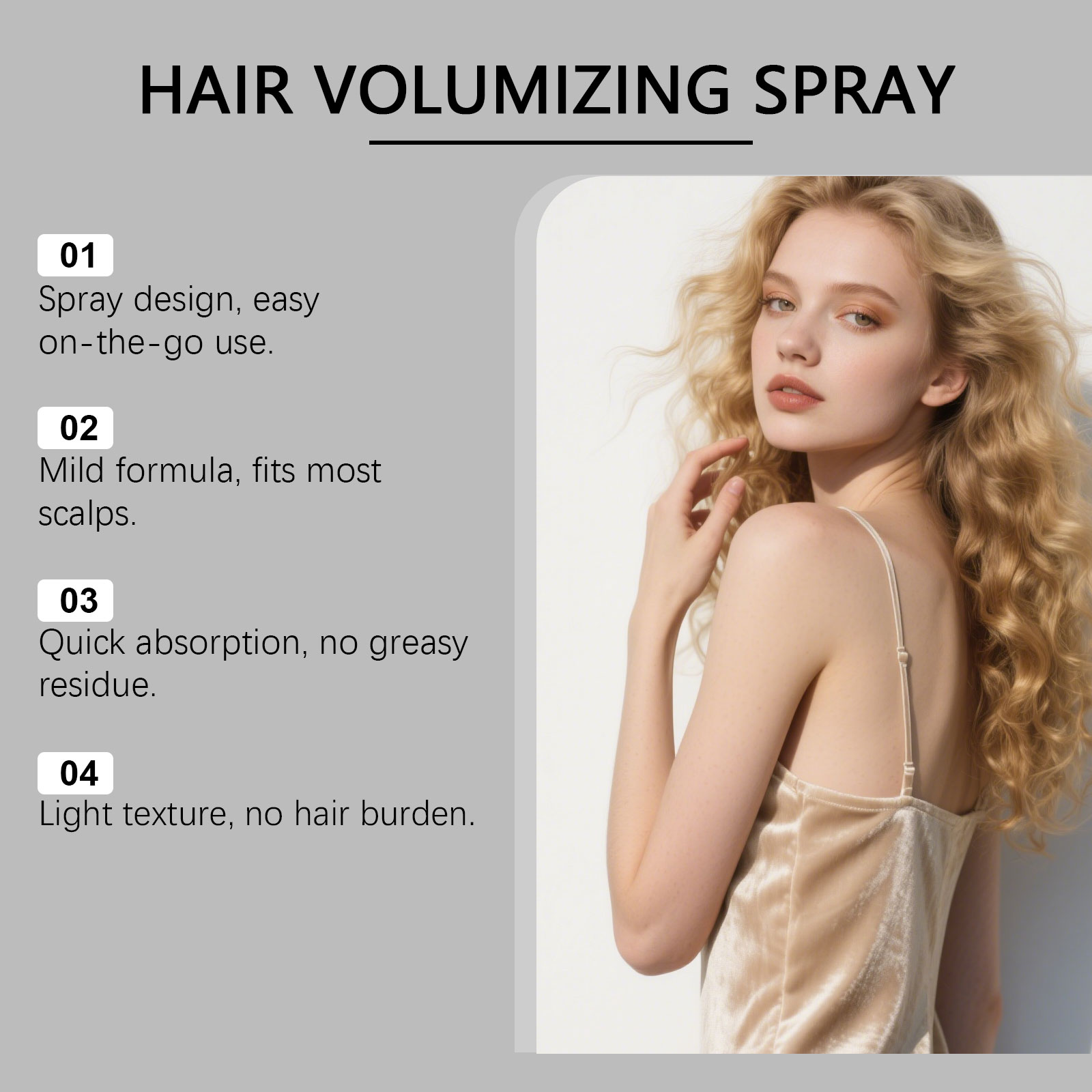 Plumping Hair Cream Mild Gentle Care Hydrating Moisturizing Nourishing Soft Daily Hair Fiber Care