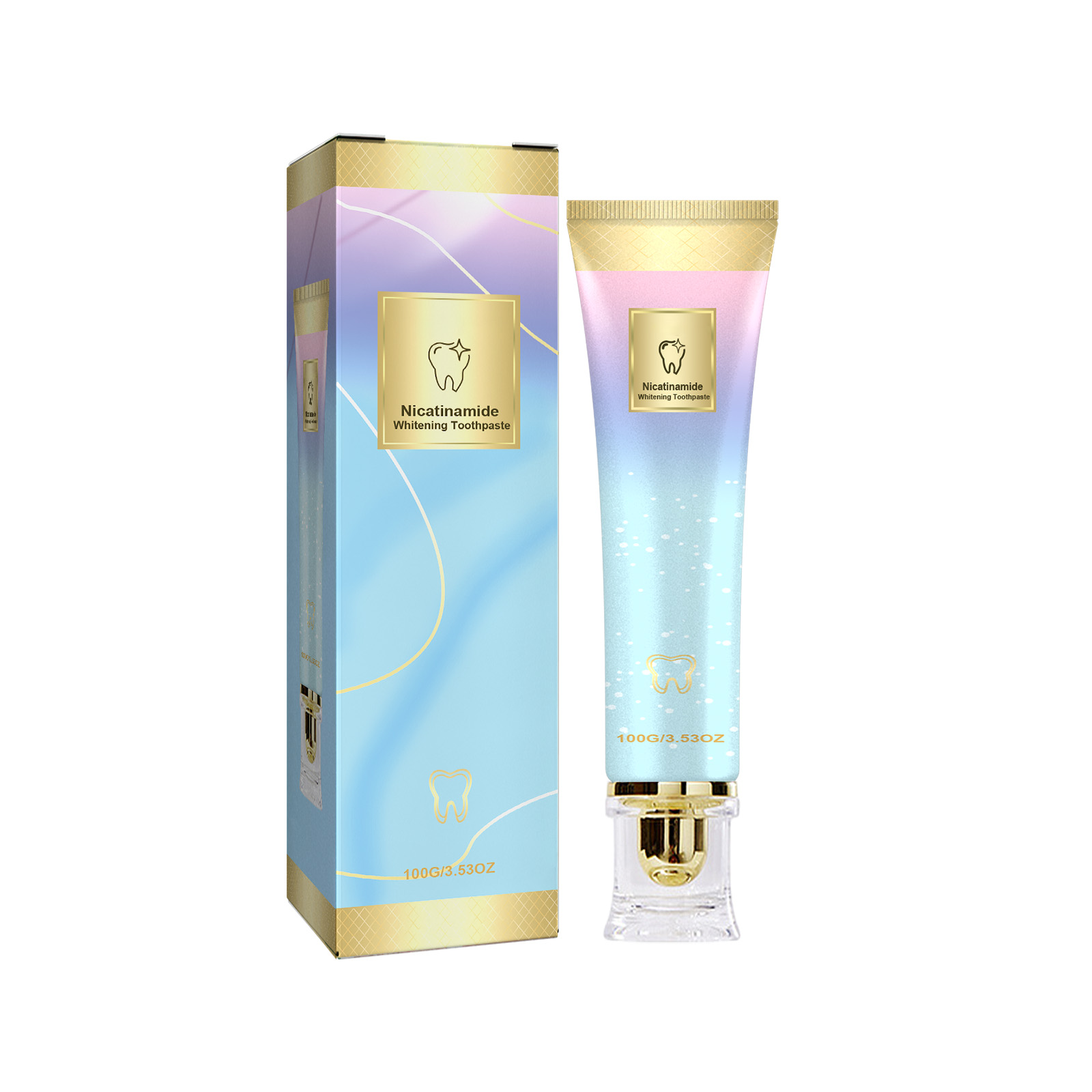 Whitening Toothpaste Mild Cleansing Teeth Brightening Gum Protection Fresh Breath Remove Stains Yellow Tartar Gentle Care Oral Beautify