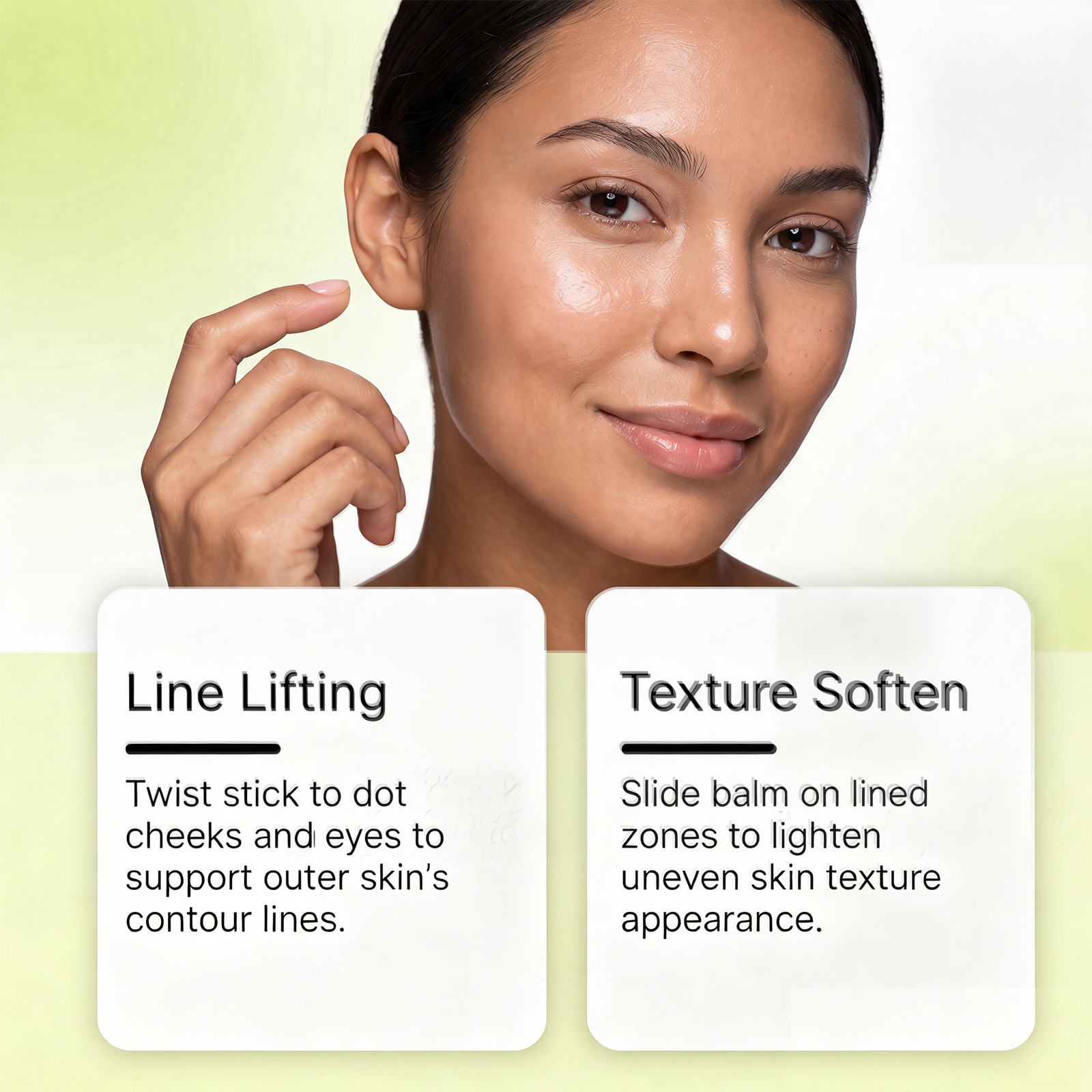 Retinol Moisturizing Stick Hydrating Nourishing Brightening Glossy Hydrous Soft Convenient For Dry Facial Skin Care
