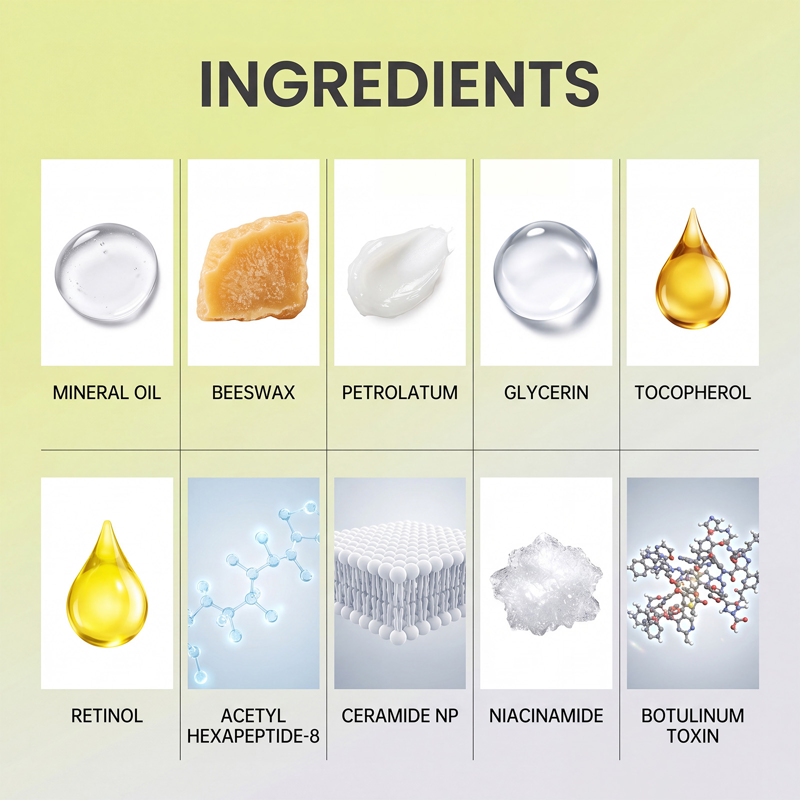 Retinol Moisturizing Stick Hydrating Nourishing Brightening Glossy Hydrous Soft Convenient For Dry Facial Skin Care