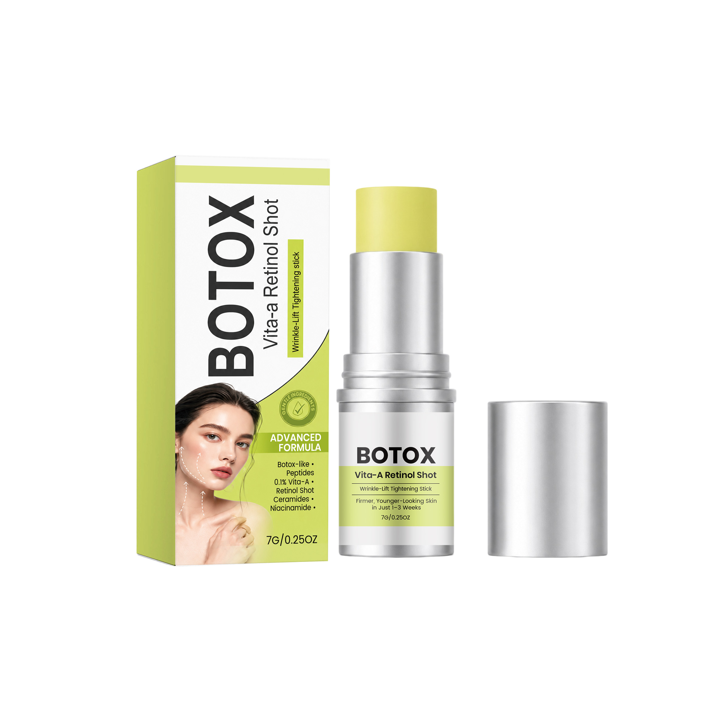 Retinol Moisturizing Stick Hydrating Nourishing Brightening Glossy Hydrous Soft Convenient For Dry Facial Skin Care