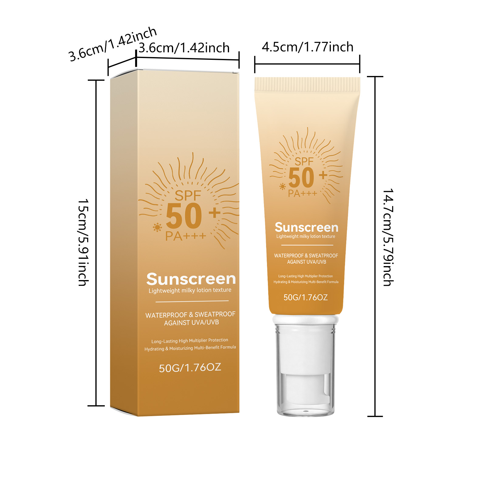 Moisturizing Protection Cream Lightweight Hydrating Refreshing NonSticky Body Skin Summer Outdoor Care Gentle Soft Smooth Fresh Daily Skin Barrier