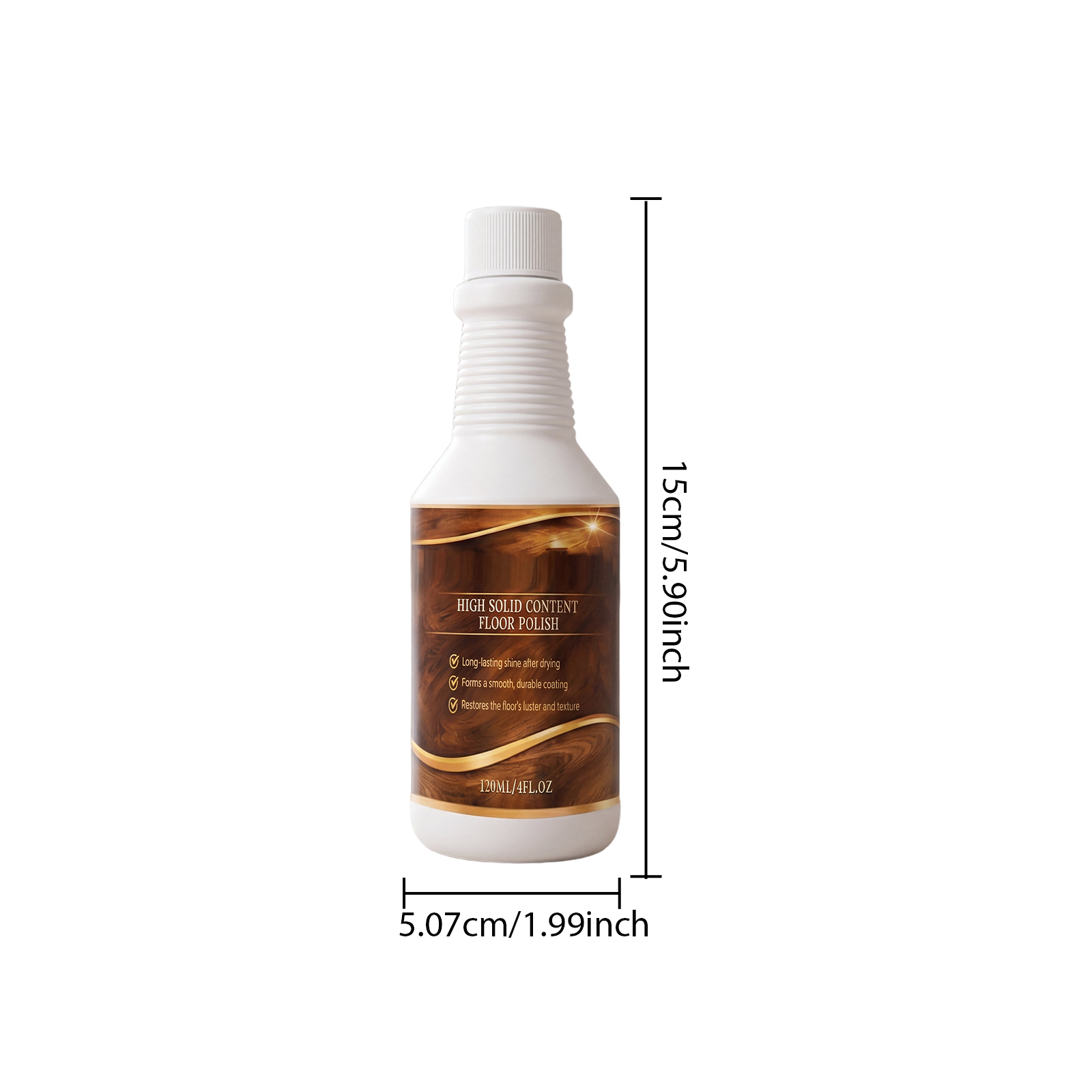 Floor Polish Mild Effective Clean Scratches Dirt Purify Shine Bright Convenient Daily Care For Wooden Tile Surfaces