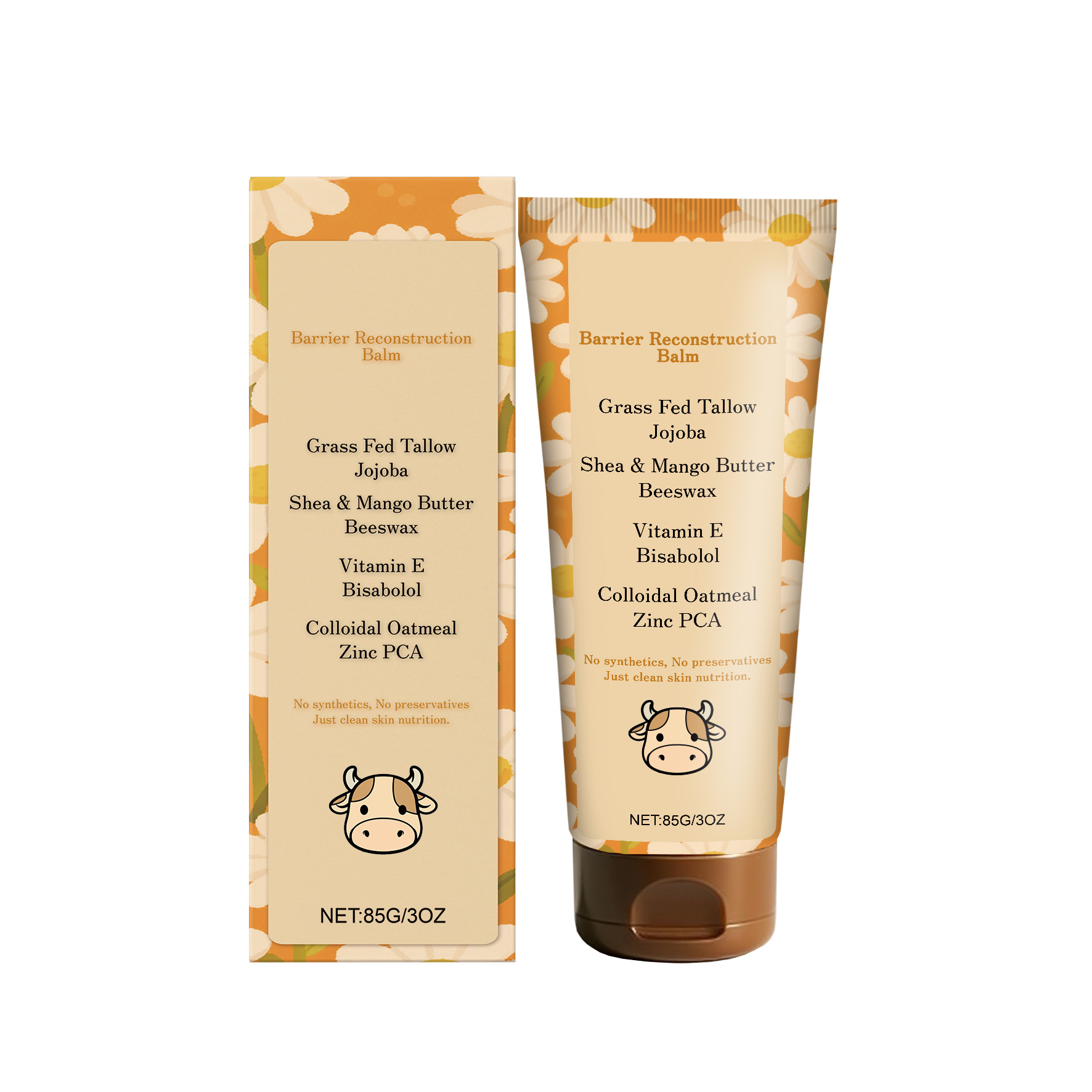 Tallow Skin Cream Fine Texture Hydrating Moisturizing Mild Care Nourish Body Skin Daily Emollient Skincare