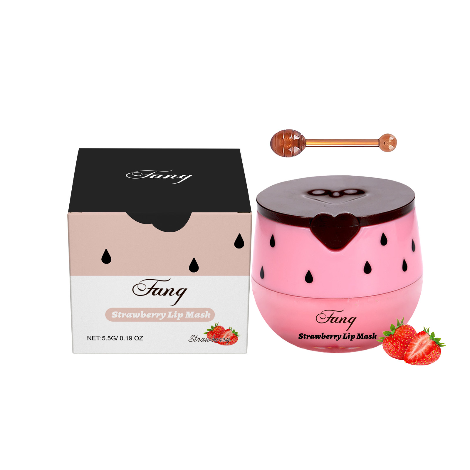 (Green Apple) Green Apple Moisturizing Lip Mask Mild Nourish Soft Lip Skin Fade Lines Daily Coating Care