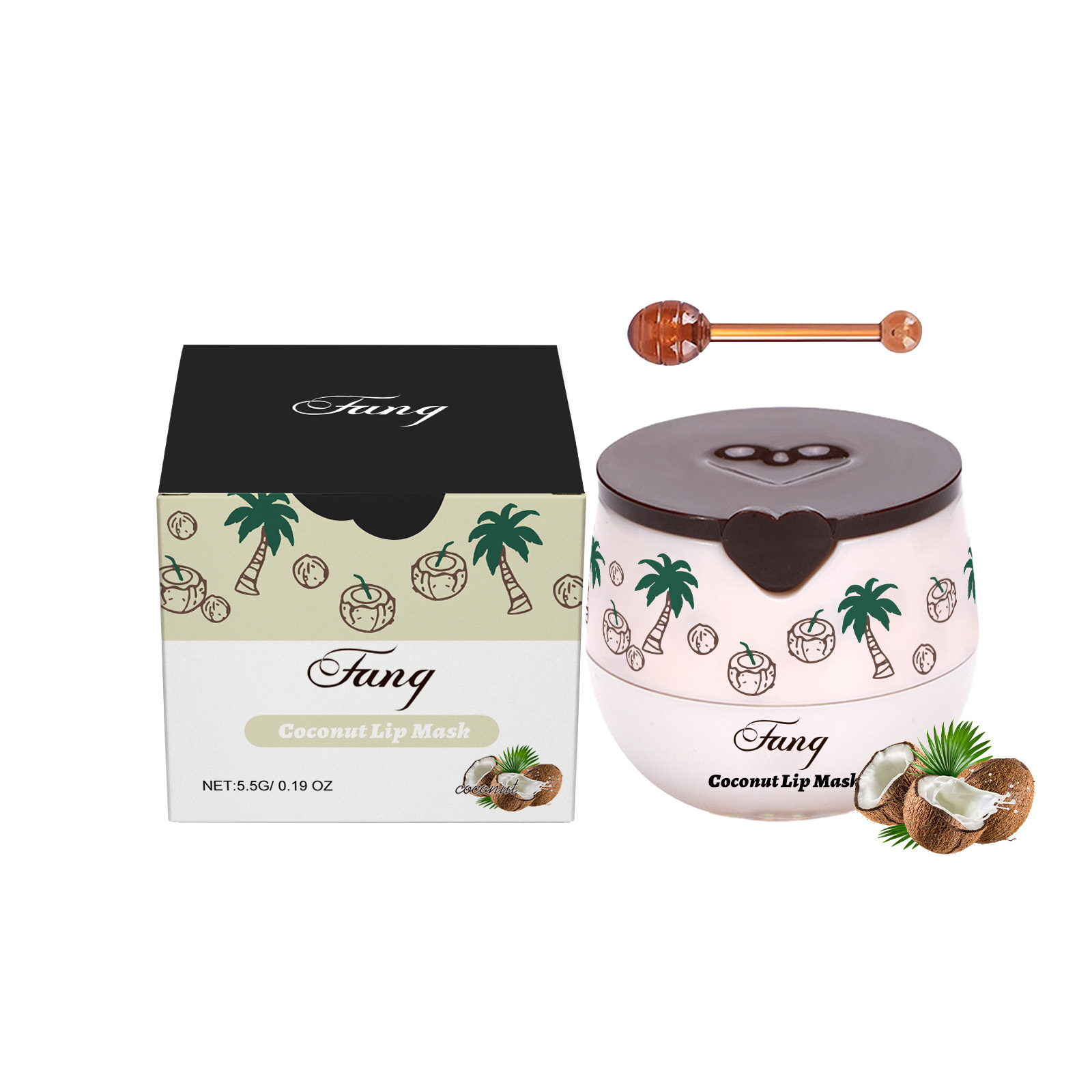 (Green Apple) Green Apple Moisturizing Lip Mask Mild Nourish Soft Lip Skin Fade Lines Daily Coating Care
