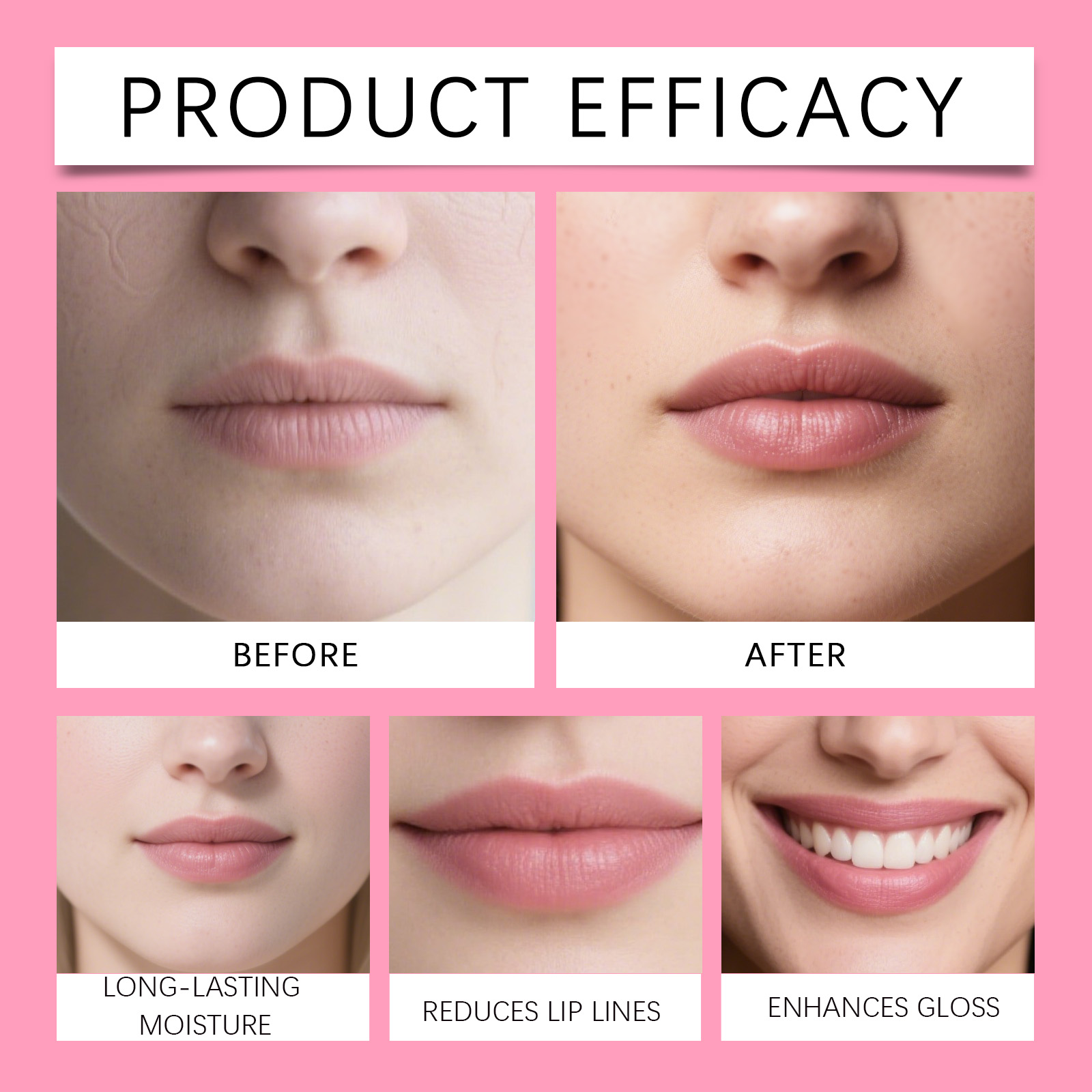 (Green Apple) Green Apple Moisturizing Lip Mask Mild Nourish Soft Lip Skin Fade Lines Daily Coating Care