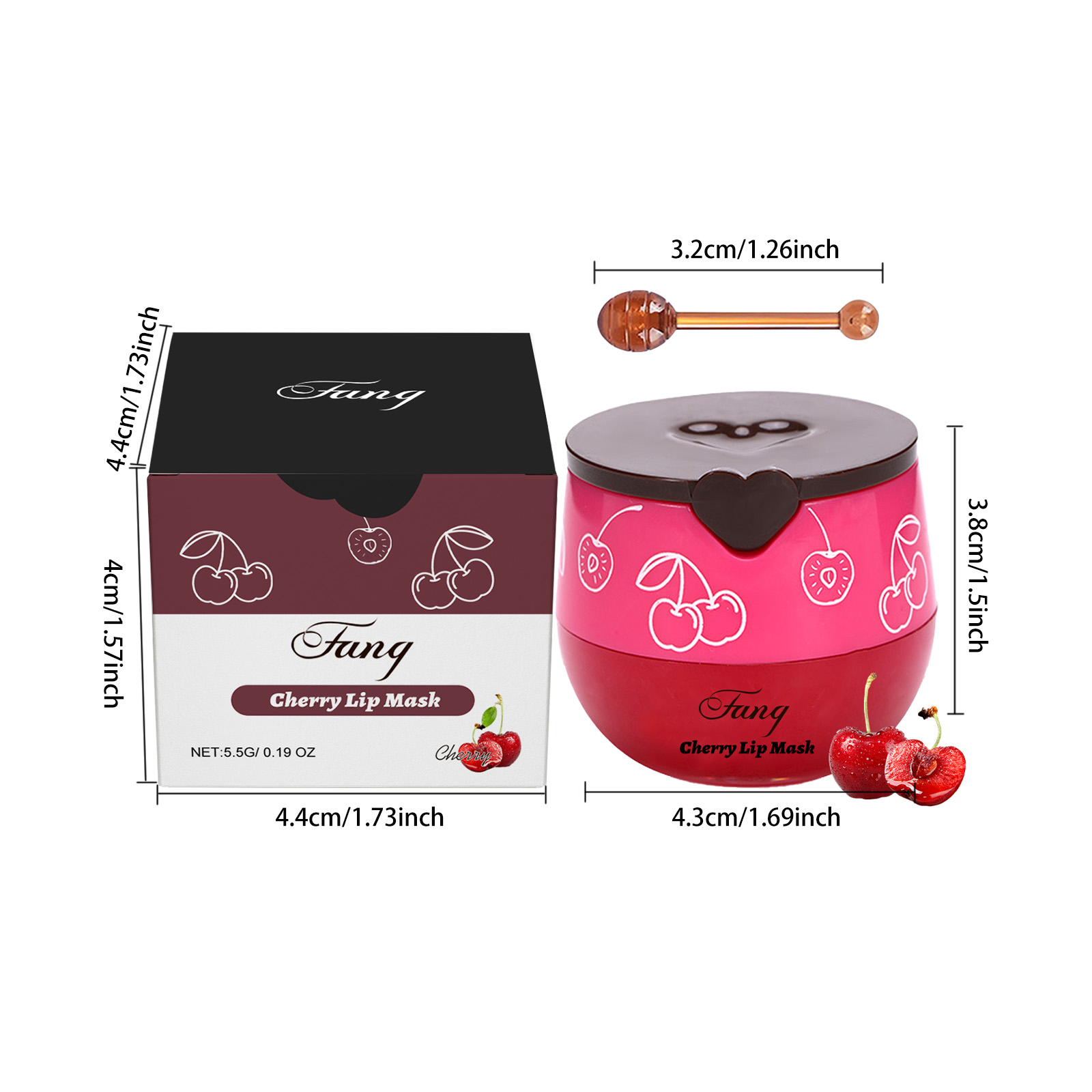 (Green Apple) Green Apple Moisturizing Lip Mask Mild Nourish Soft Lip Skin Fade Lines Daily Coating Care