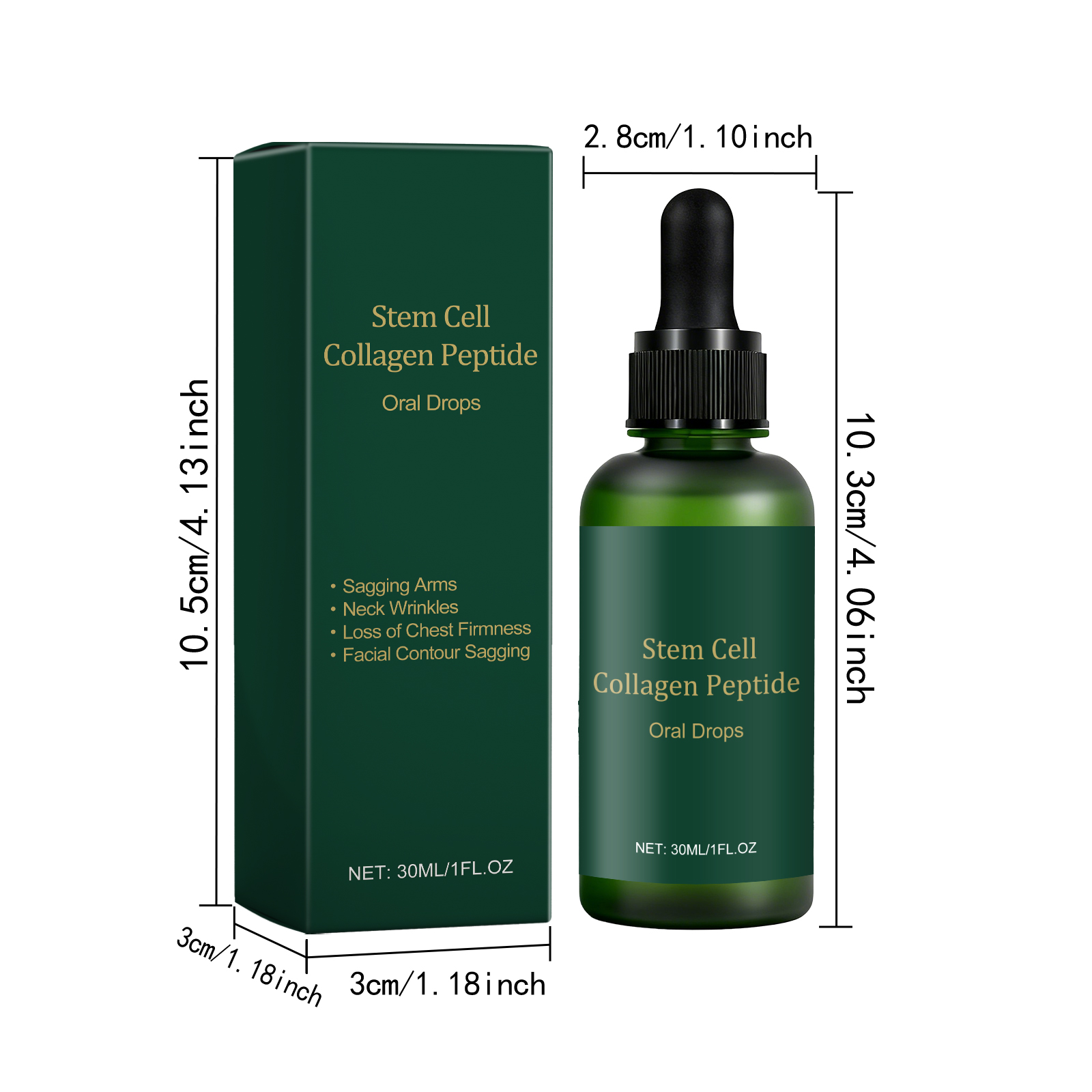 Collagen Peptide Oral Drop Daily Mild Care Body Light Boost Vitality Nutrition Supplement For Daily Physical Maintenance