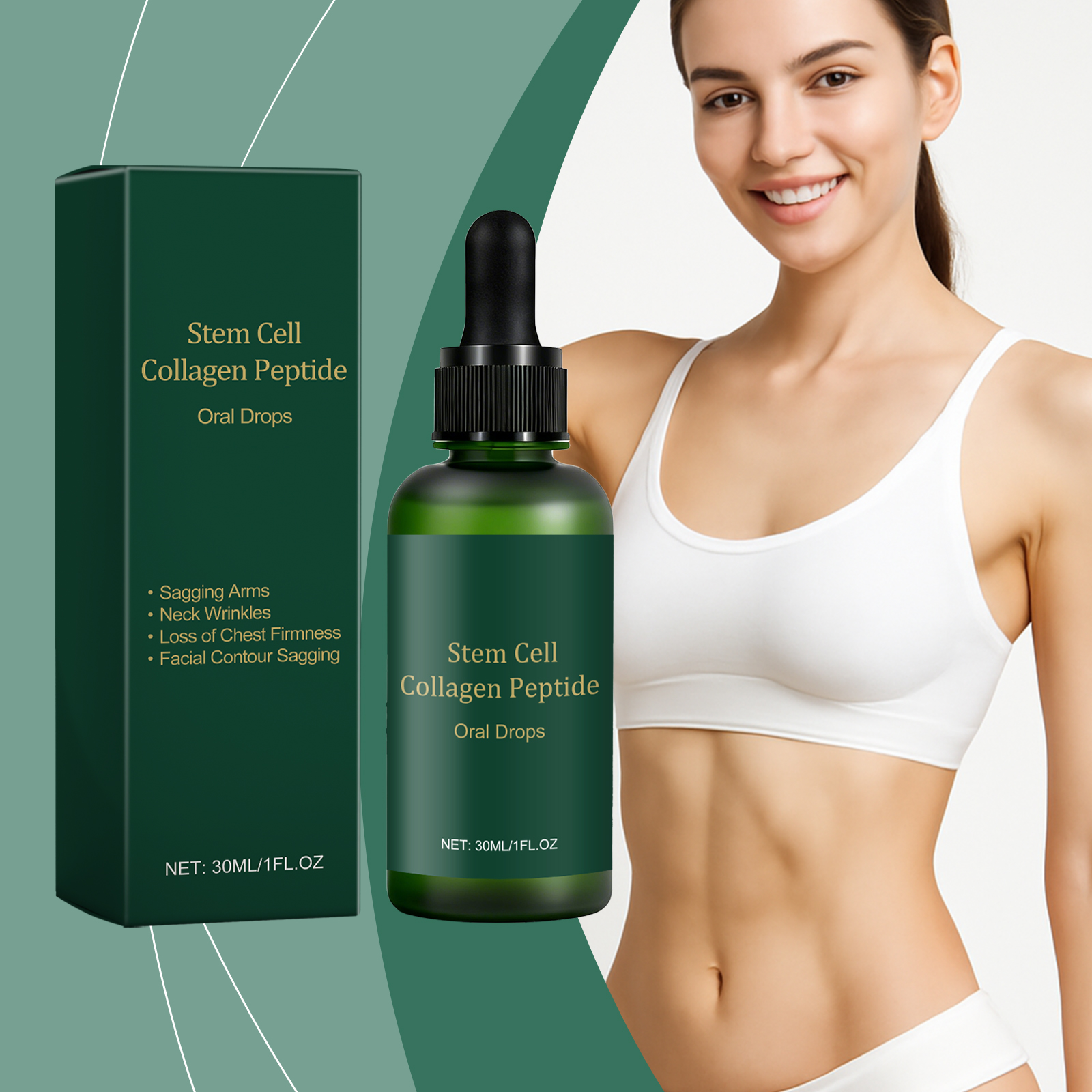 Collagen Peptide Oral Drop Daily Mild Care Body Light Boost Vitality Nutrition Supplement For Daily Physical Maintenance