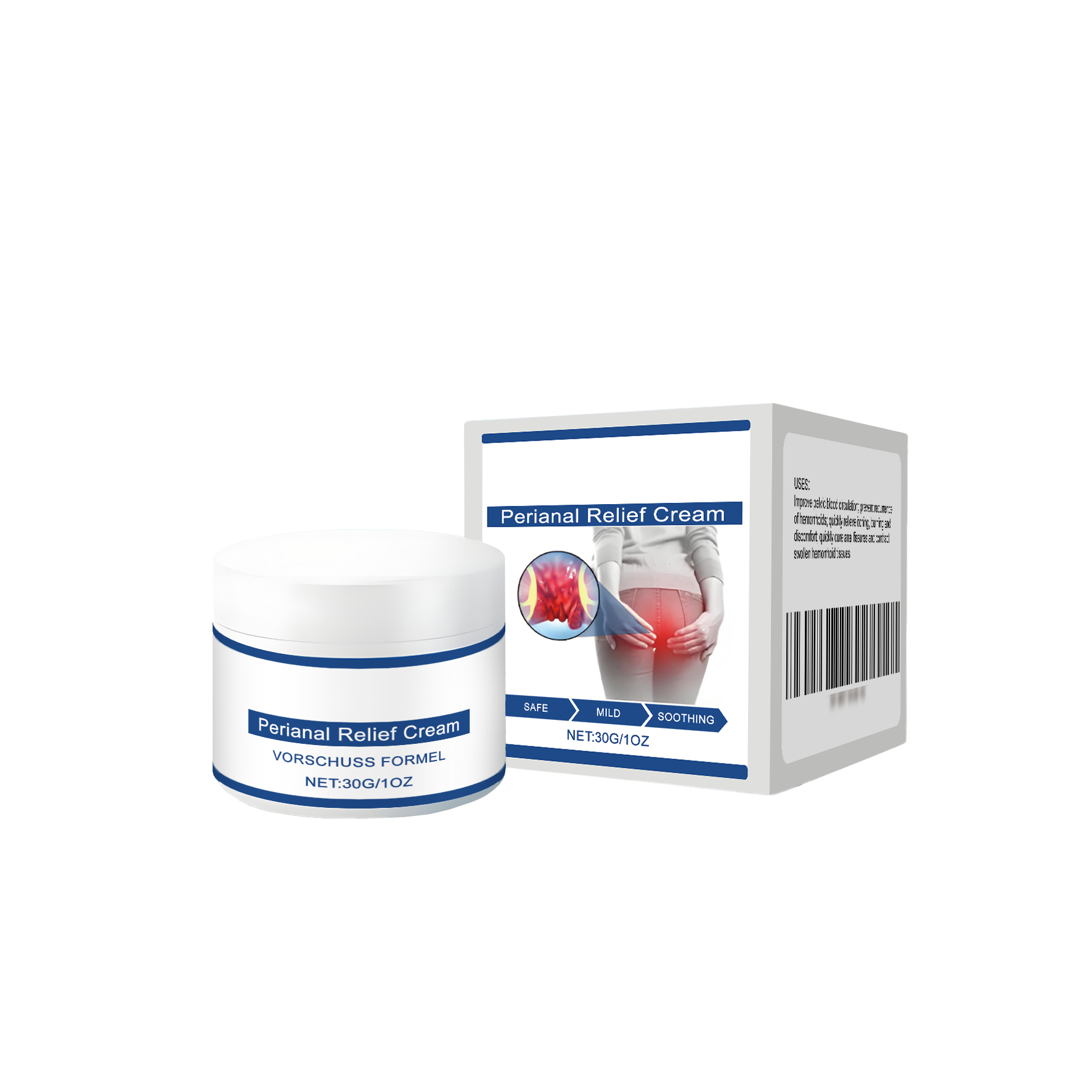 Anal Care Ointment Mild Formula Moisturizing Protect Tender Smooth Comfort Daily Apply Relieve Perianal Skin Discomfort