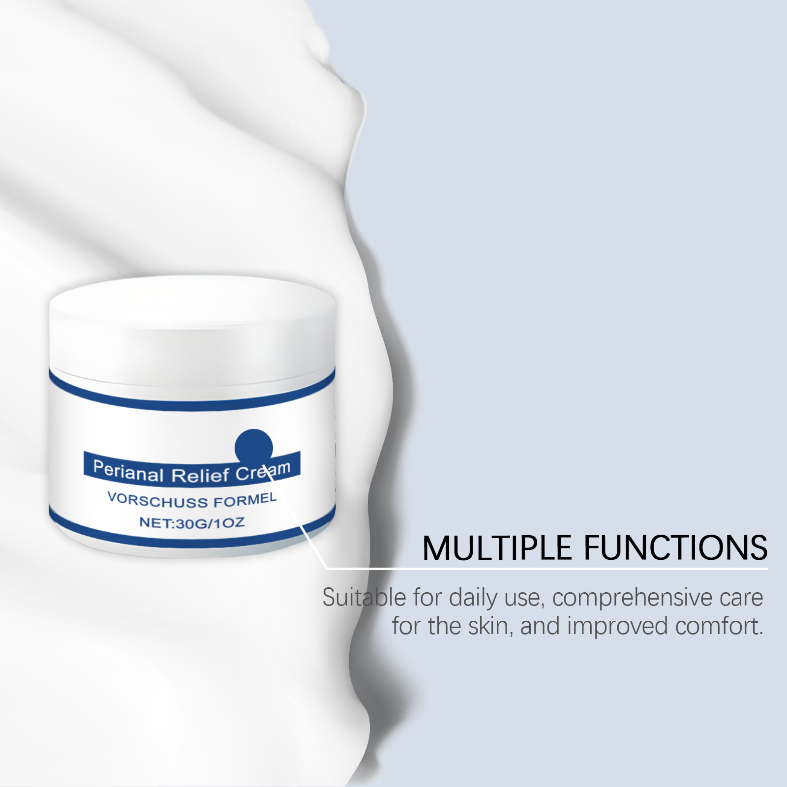 Anal Care Ointment Mild Formula Moisturizing Protect Tender Smooth Comfort Daily Apply Relieve Perianal Skin Discomfort