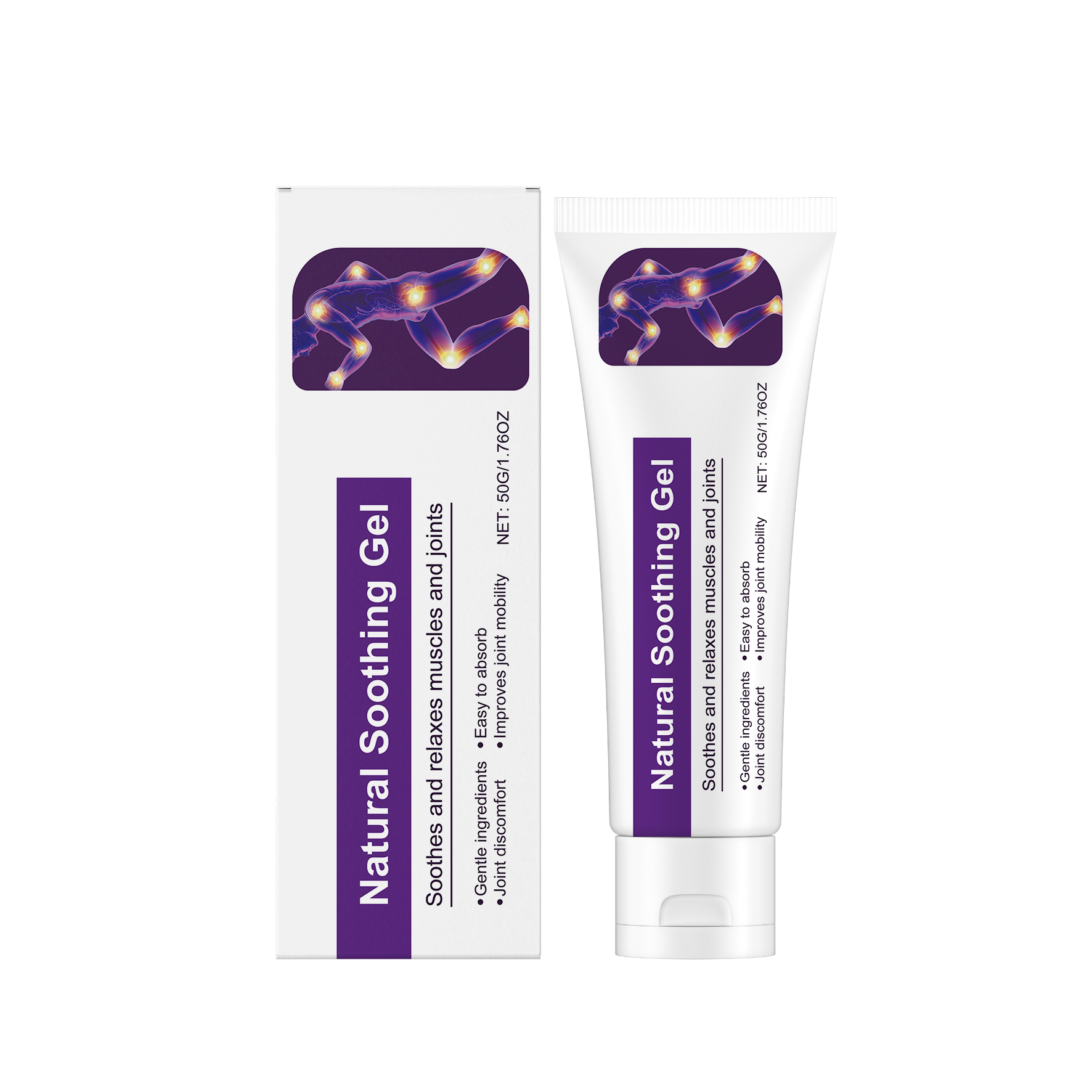 Body Care Gel Daily Mild Comfort External Protect Rub For Body Hands Feet Shoulder Neck Joint Massage
