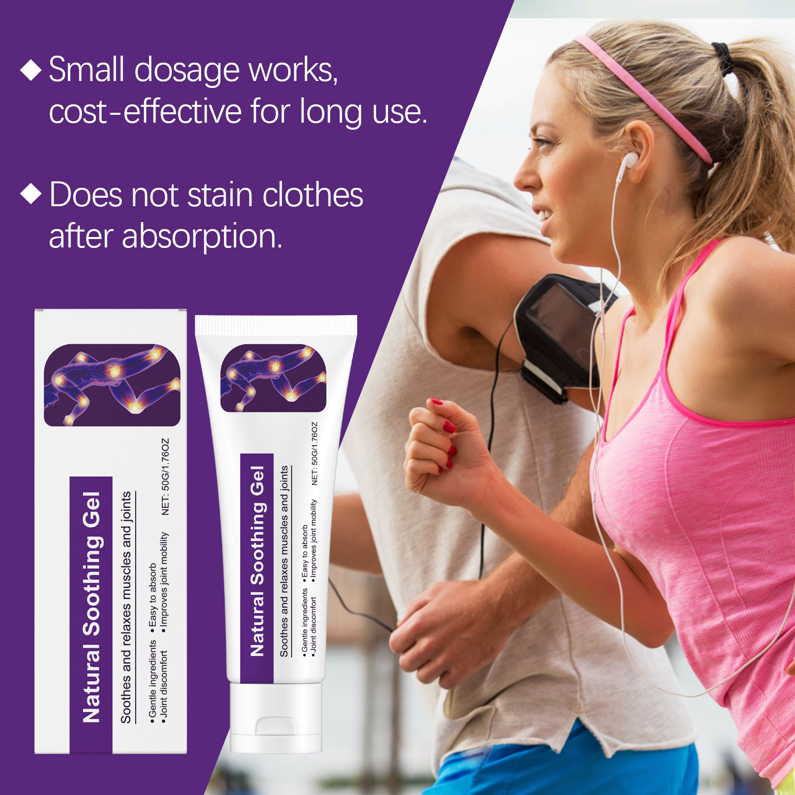 Body Care Gel Daily Mild Comfort External Protect Rub For Body Hands Feet Shoulder Neck Joint Massage