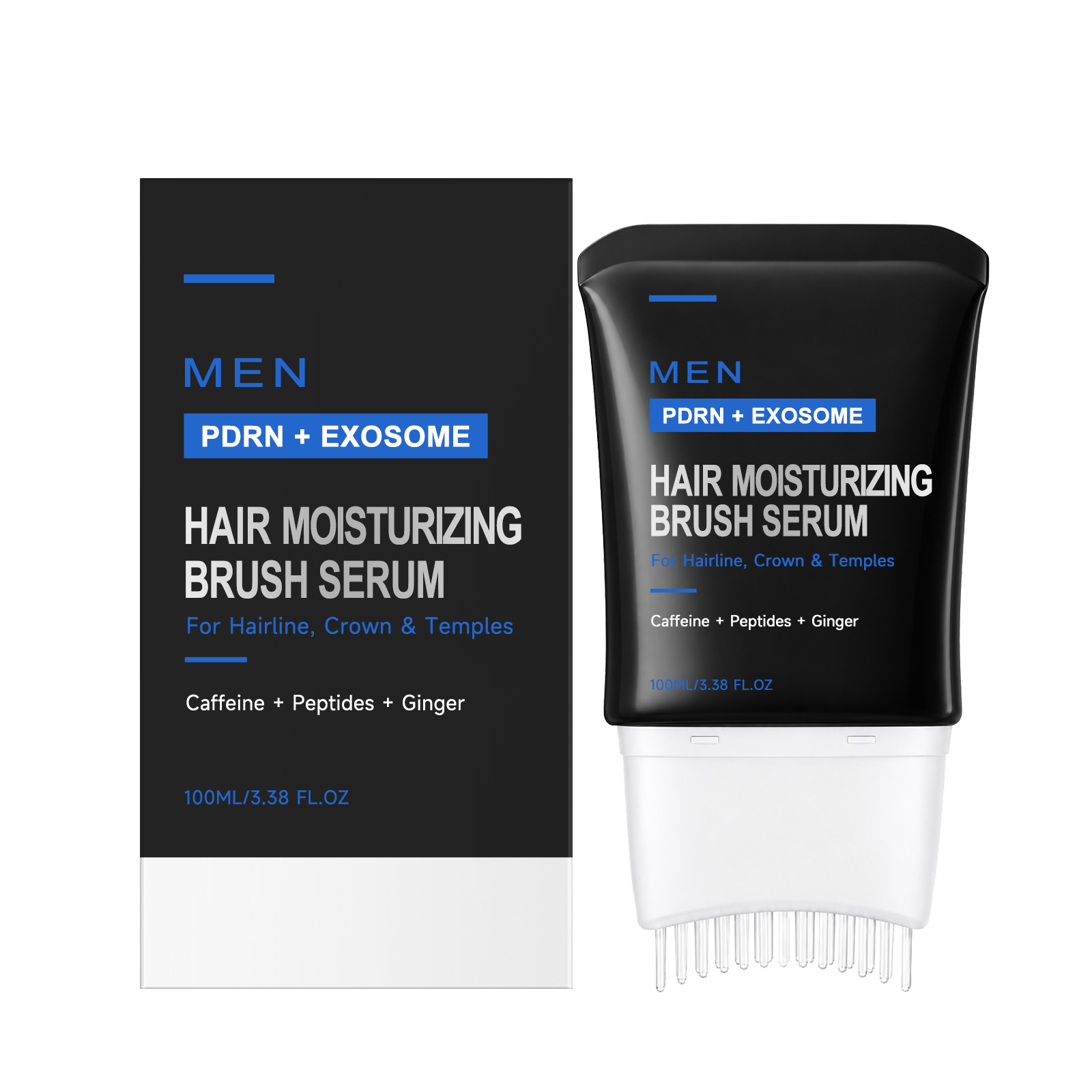 Men Scalp Care Essence Mild Protect Fresh Non Greasy Balance Oil Water Gloss Hair Full Scalp