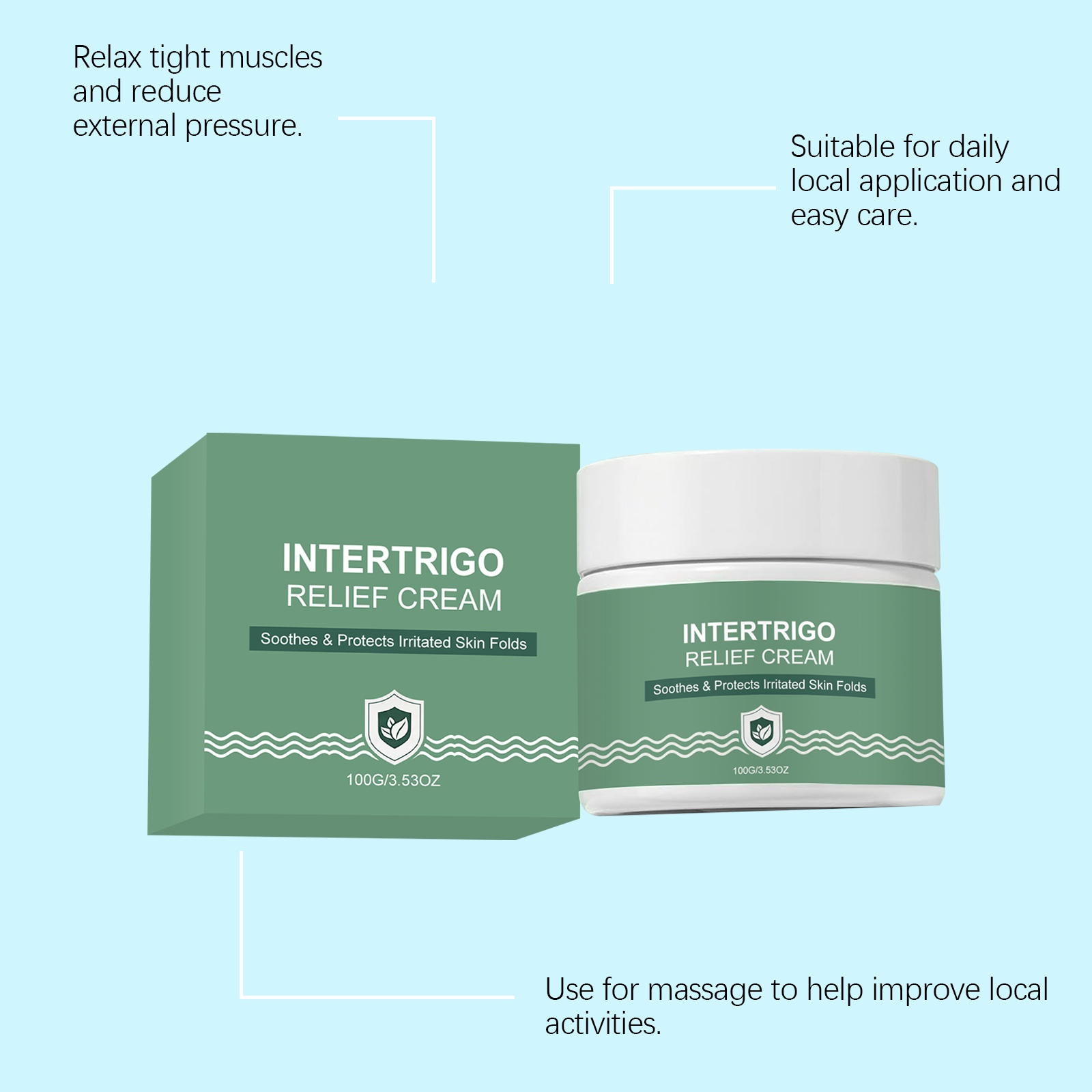 Joint Care Cream Mild Ingredients Easy To Apply Refreshing Daily External Body Joint Massage Care