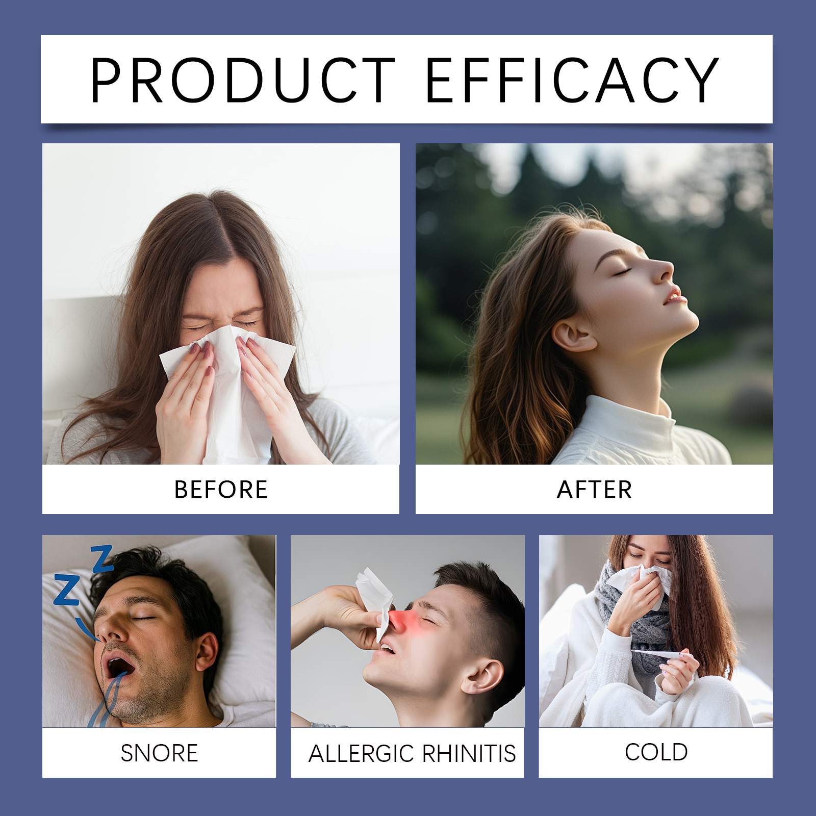Comfort Breath Nose Patch Mild Natural Fit Skin Clean Fresh Nasal Daily Care