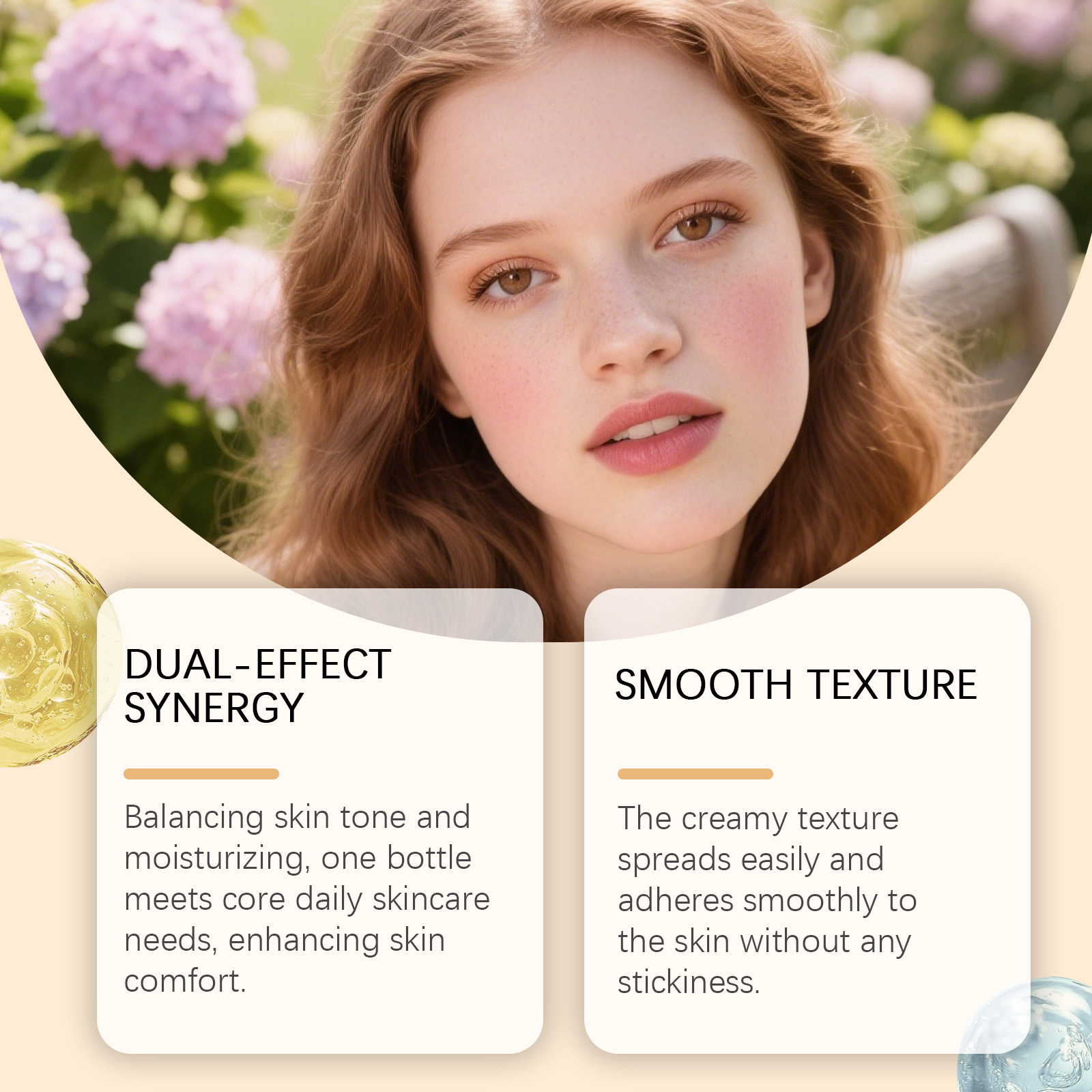Bee Venom Care Cream Daily Moisturizing Hydrating Light Texture Easy Absorb Facial Skin Care