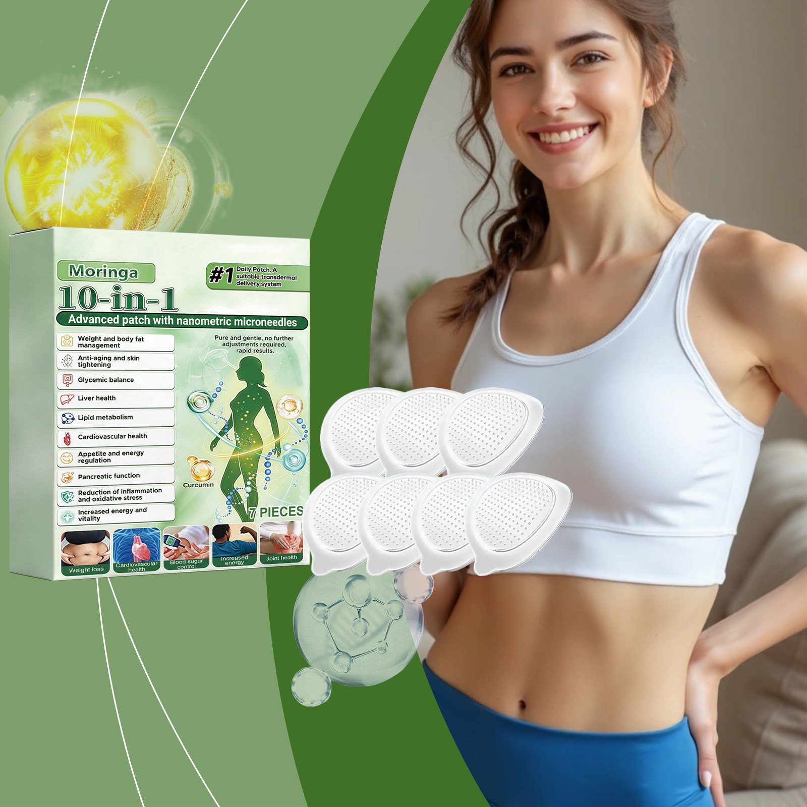 Body Care Patch Gentle Comfortable Whole Skin Daily Care Shape Beautify Care Patch