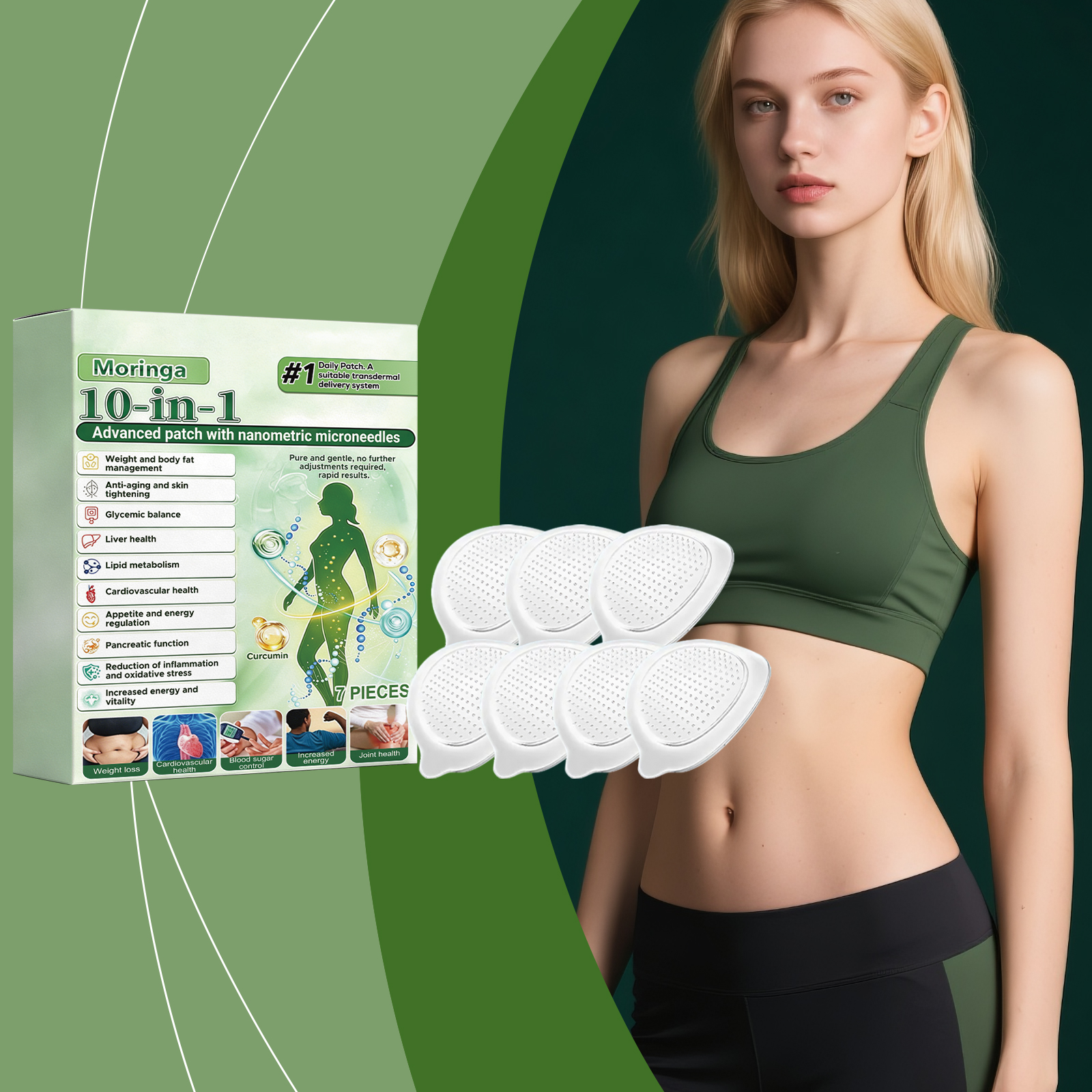 Body Care Patch Gentle Comfortable Whole Skin Daily Care Shape Beautify Care Patch