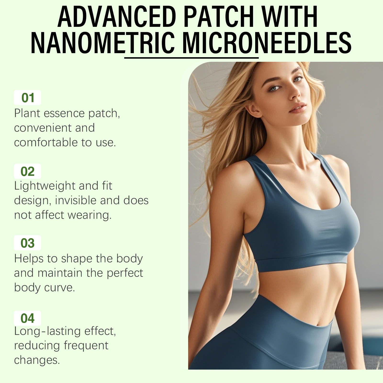 Body Care Patch Gentle Comfortable Whole Skin Daily Care Shape Beautify Care Patch