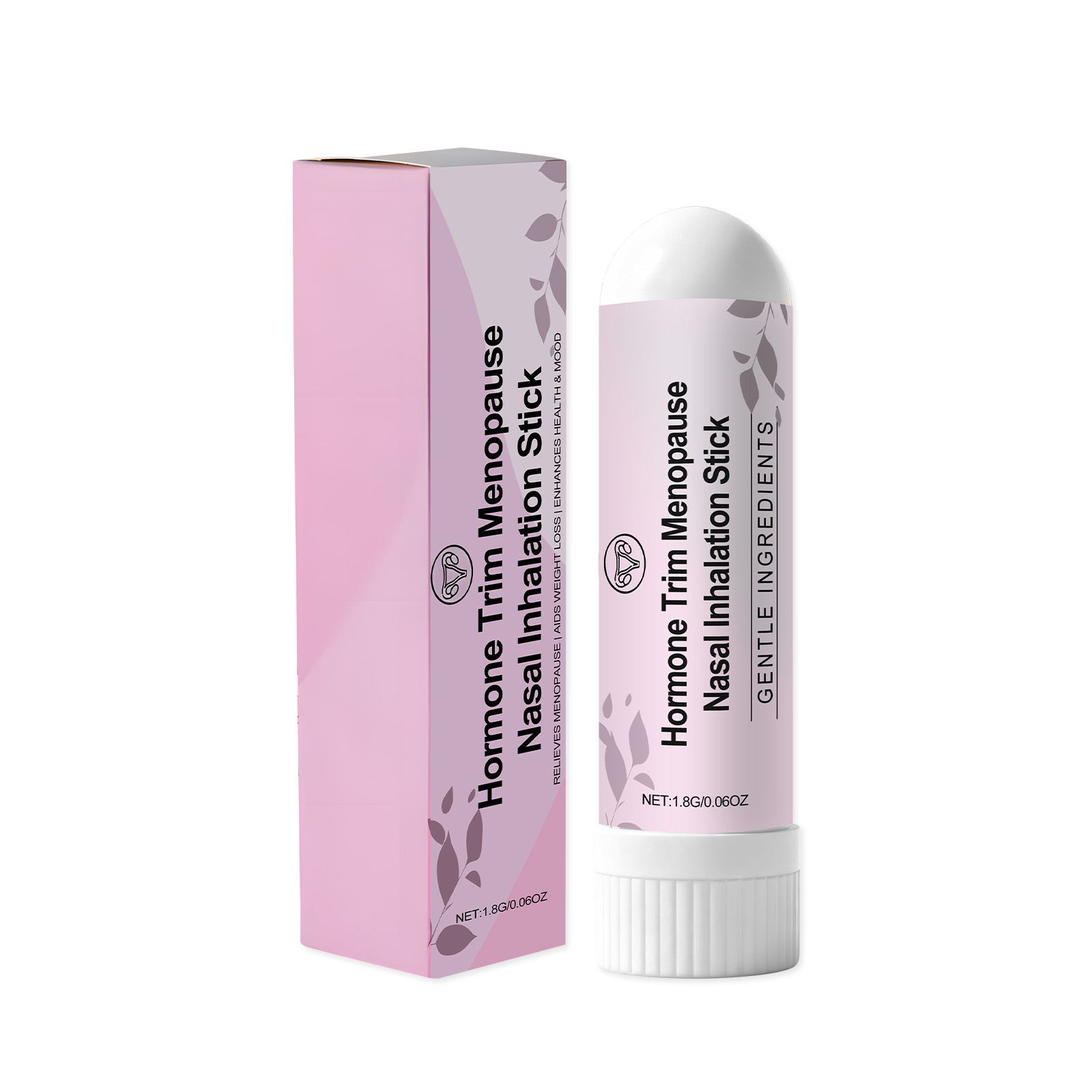 Female Body Care Nasal Inhaler Mild Daily Care Lady Body Fresh Comfort Light Portable Care Stick