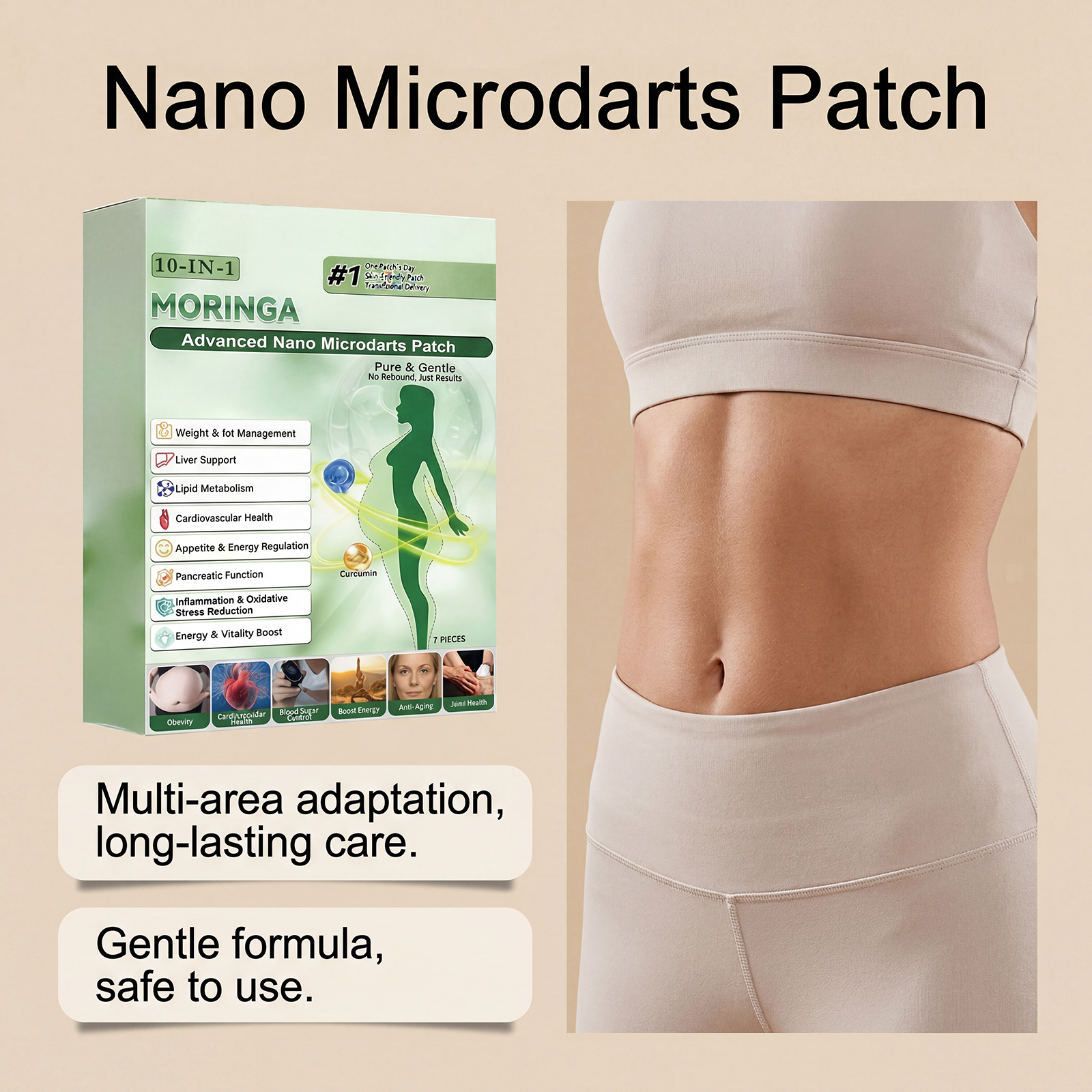 Body Care Patch Mild Moist Comfortable Protect Skin Portable Easy Use Daily Body Care