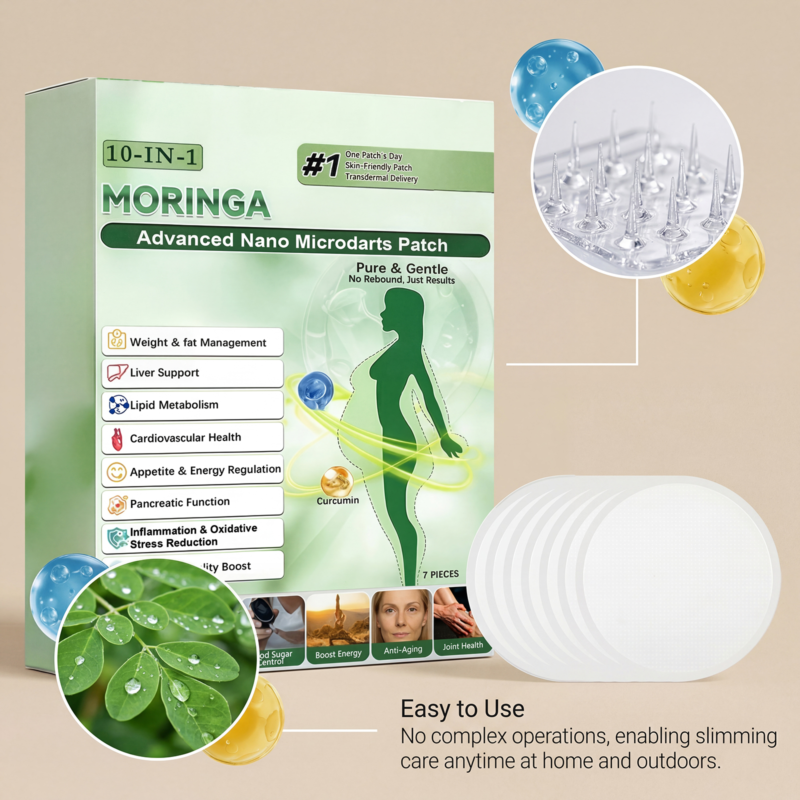 Body Care Patch Mild Moist Comfortable Protect Skin Portable Easy Use Daily Body Care