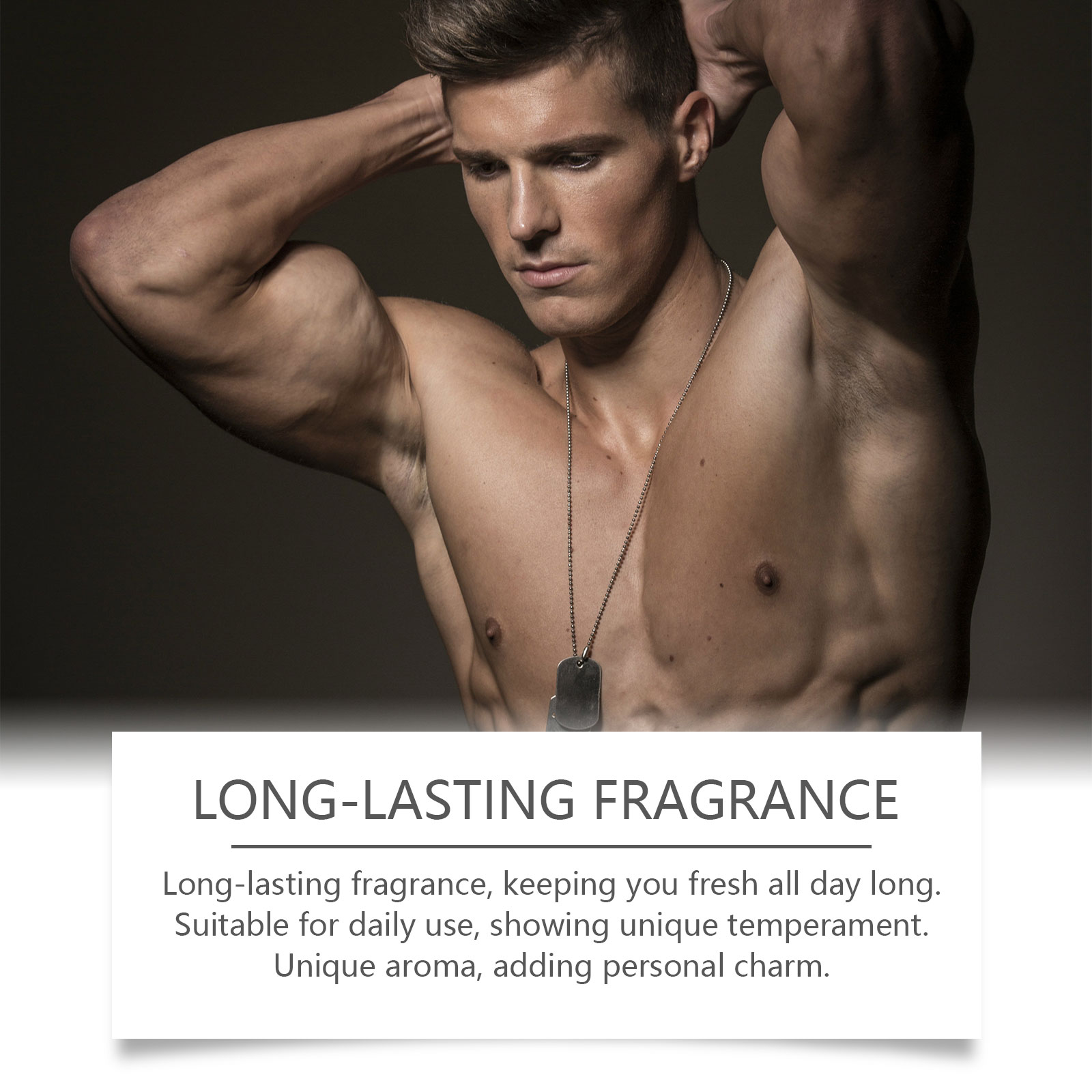 Charming Men Light Fragrance Radiate Charm Dating Scent Long Lasting Portable Sandalwood Perfume