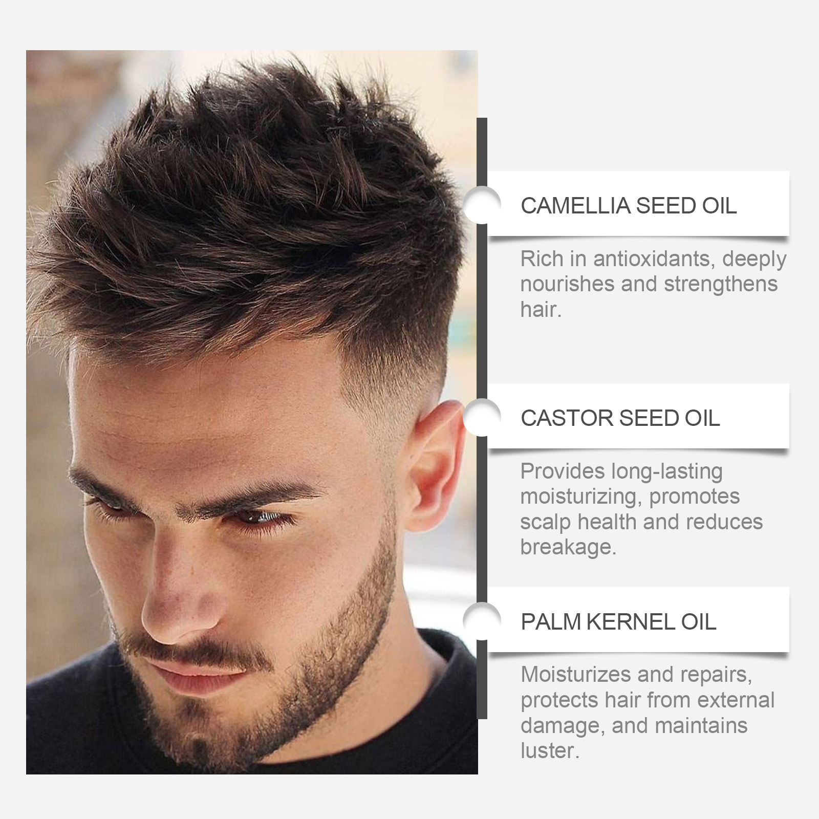 Hair Cover Cream Mild Moisturizing Nourishing Cover Hair Part Modify Fluffy Hair