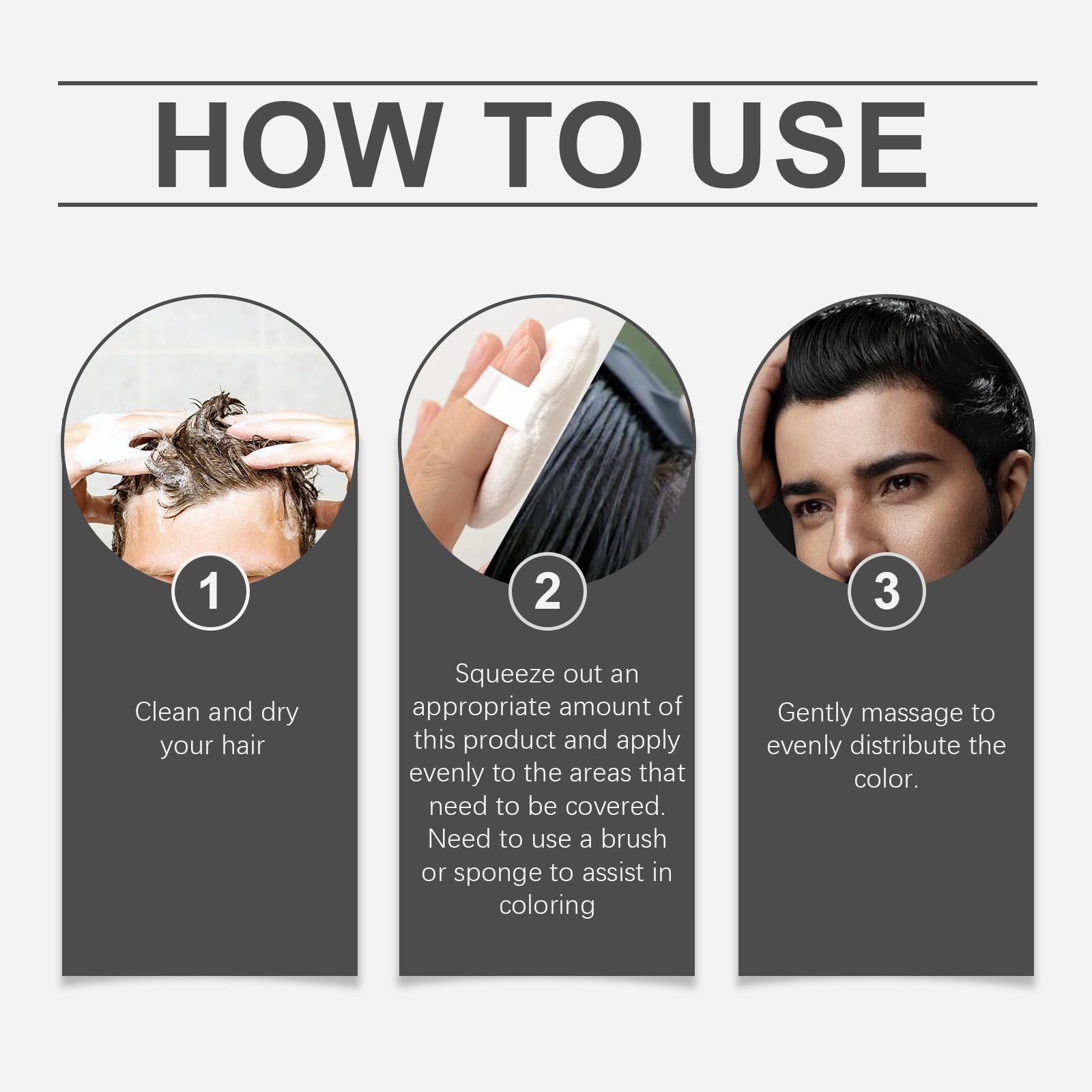 Hair Cover Cream Mild Moisturizing Nourishing Cover Hair Part Modify Fluffy Hair