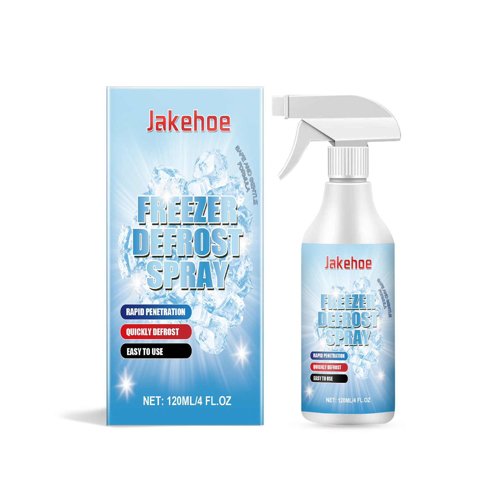 Freezer Defrost Spray Household Multi Purpose Cleaning For Refrigerator Freezer Ice Maker