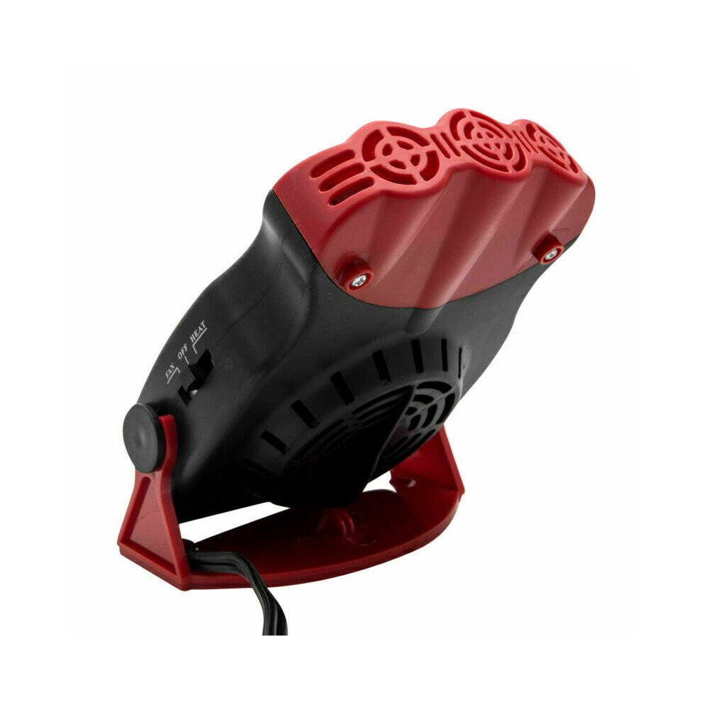 Car Heater Anti-Fog Portable Car Fans Heater for Car 12V 150W Fast Heating Defrost Defogger 2 In 1 Cooling Heating Plug in Cigarette Lighter  Electric Vehicle Demister