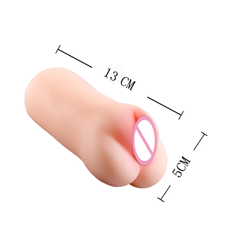 (Anal) Realistic Pocket Pussy Ass Vagina Sex Toy Mouth Anal Masturbator Male Blowjob Masturbation Cup Oral Adult Toys for Men Easy To Clean