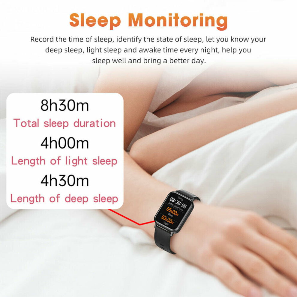 New Smart Watch Men Body Temperature Fitness Tracker Smartwatch For  for Samsung iPhone Android